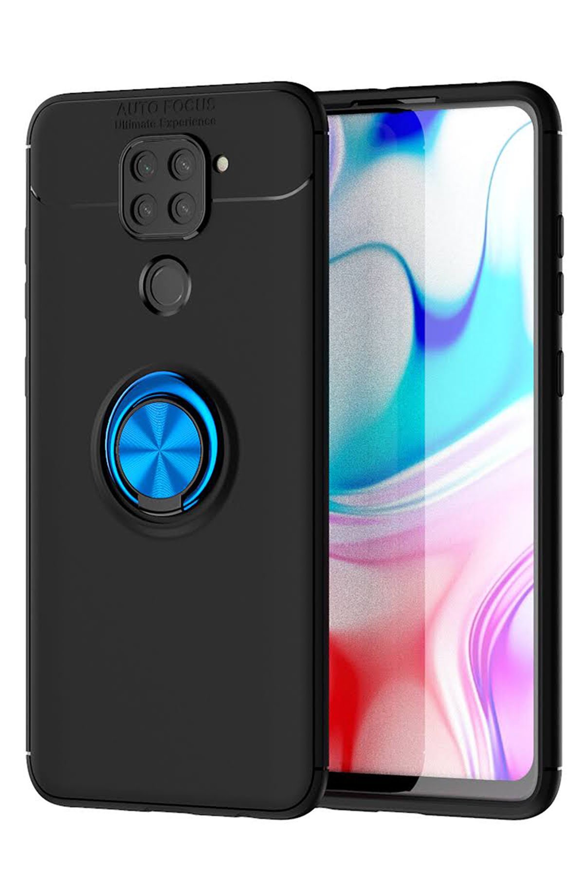 Newface Xiaomi Redmi Note 9 Kılıf Montreal Silikon Kapak - Yeşil