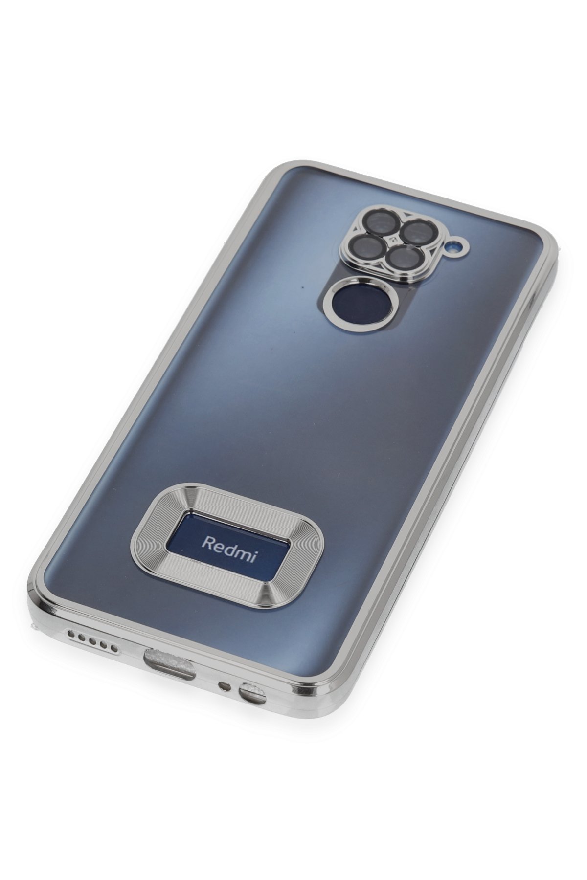 Newface Xiaomi Redmi Note 9 Kılıf Elegant Kapak - Derin Mor