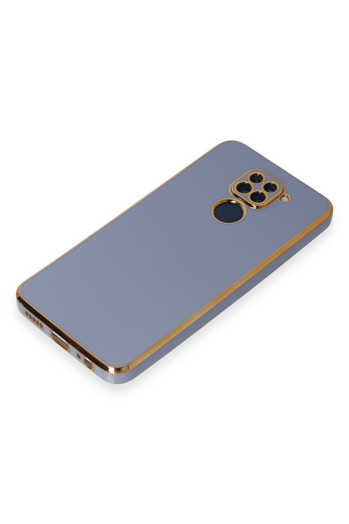 Newface Xiaomi Redmi Note 9 Kılıf Loop Deri Silikon - Kahverengi