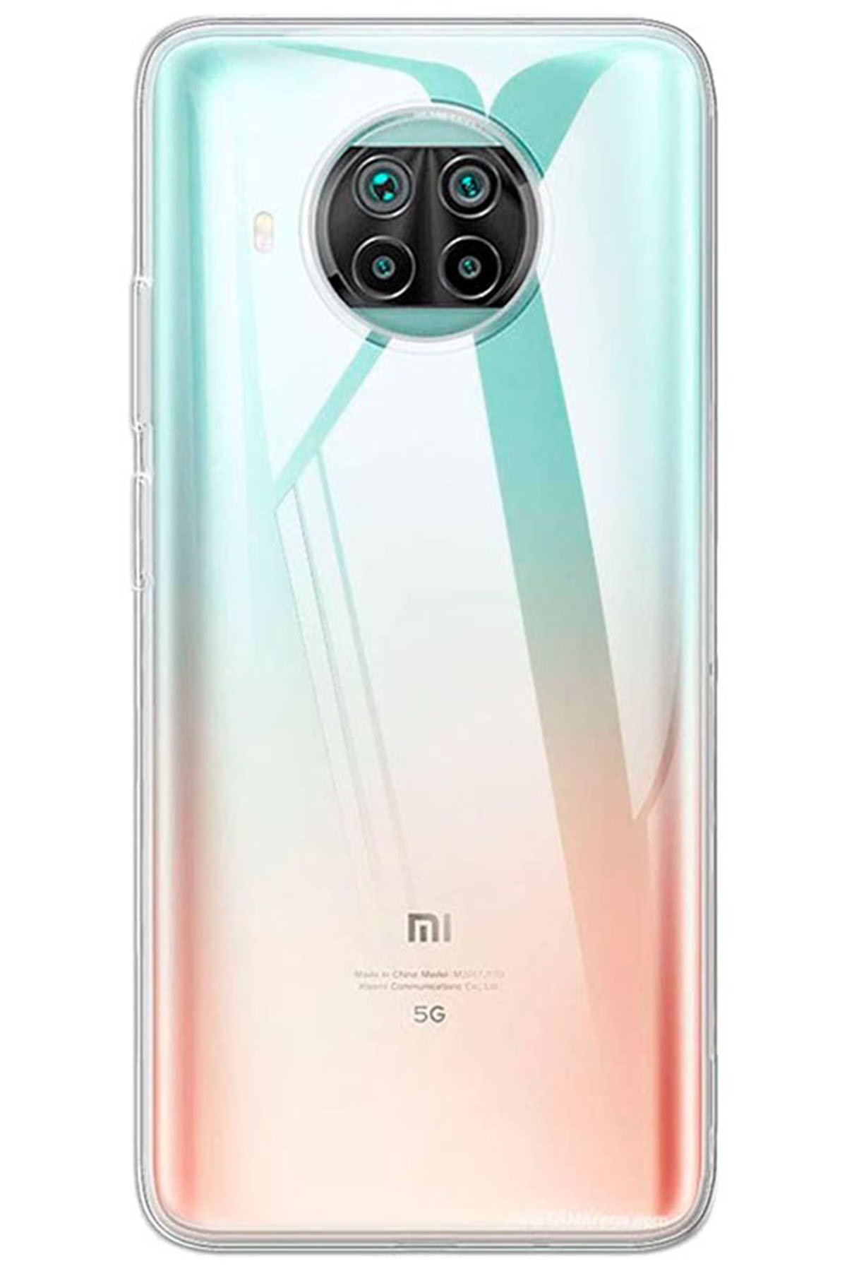 Newface Xiaomi Redmi Note 9 Pro 5G Kılıf Montreal Silikon Kapak - Lacivert