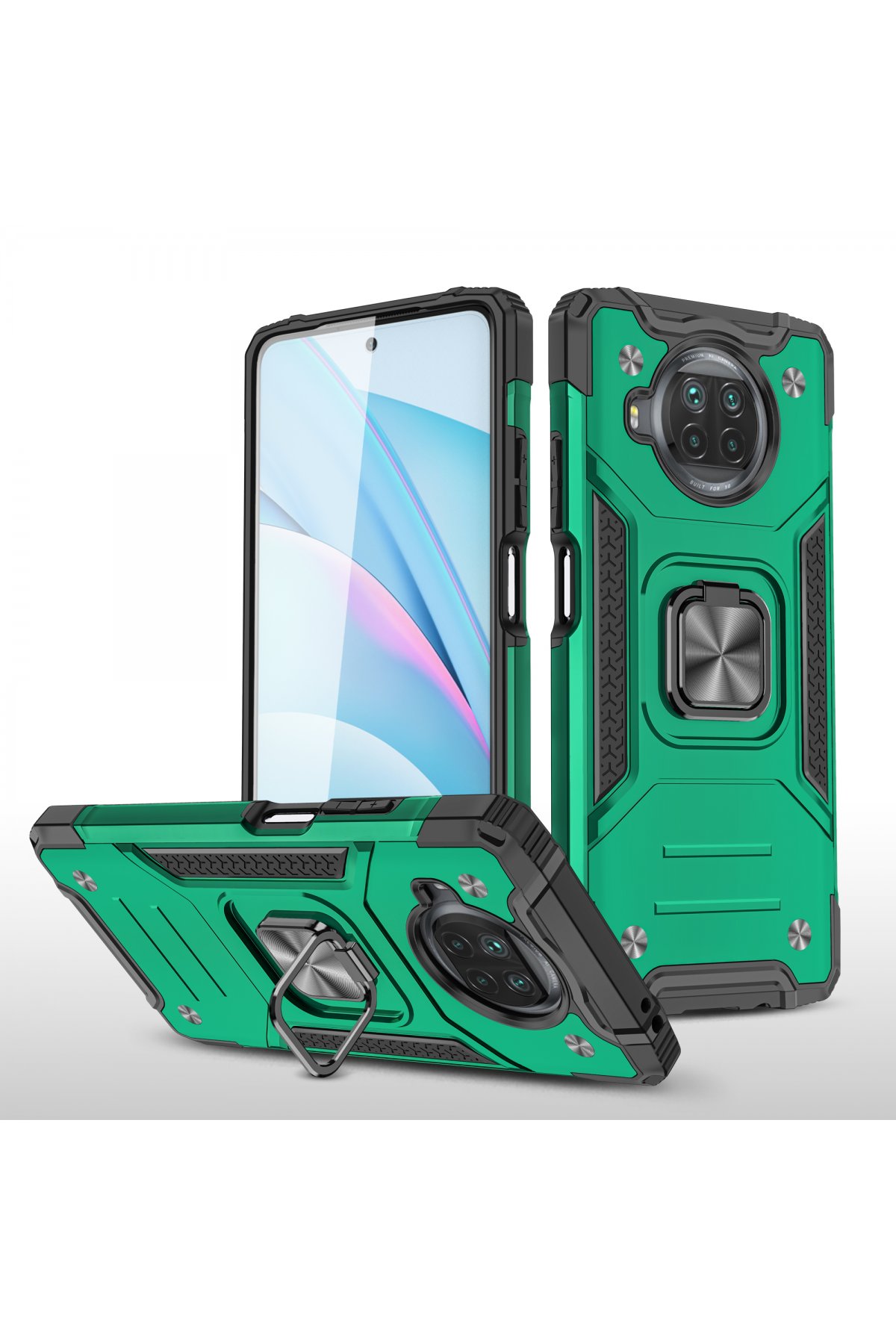 Newface Xiaomi Redmi Note 9 Pro 5G Kılıf Lüx Şeffaf Silikon