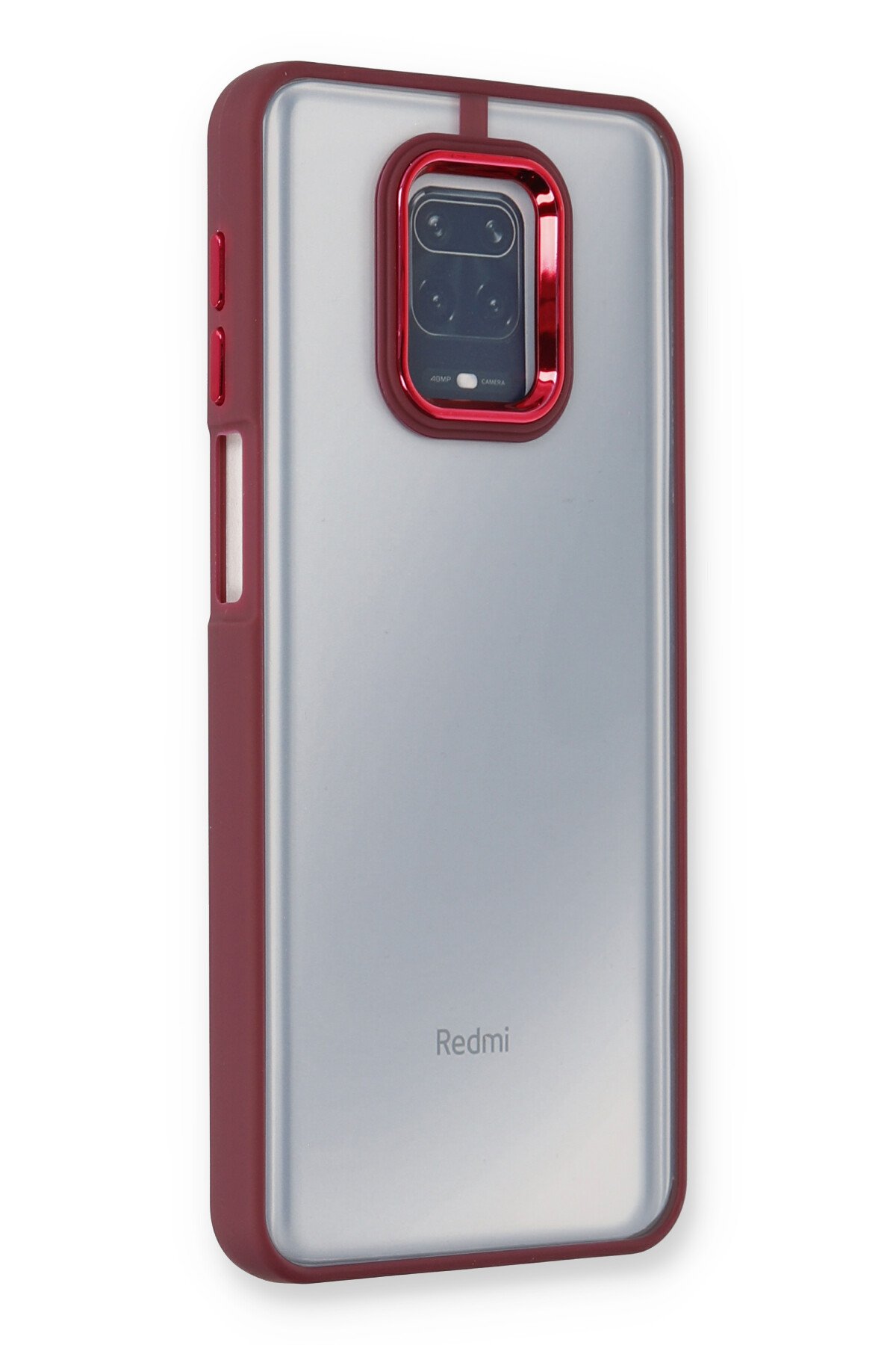 Newface Xiaomi Redmi Note 9 Pro Kılıf Montreal Silikon Kapak - Gri