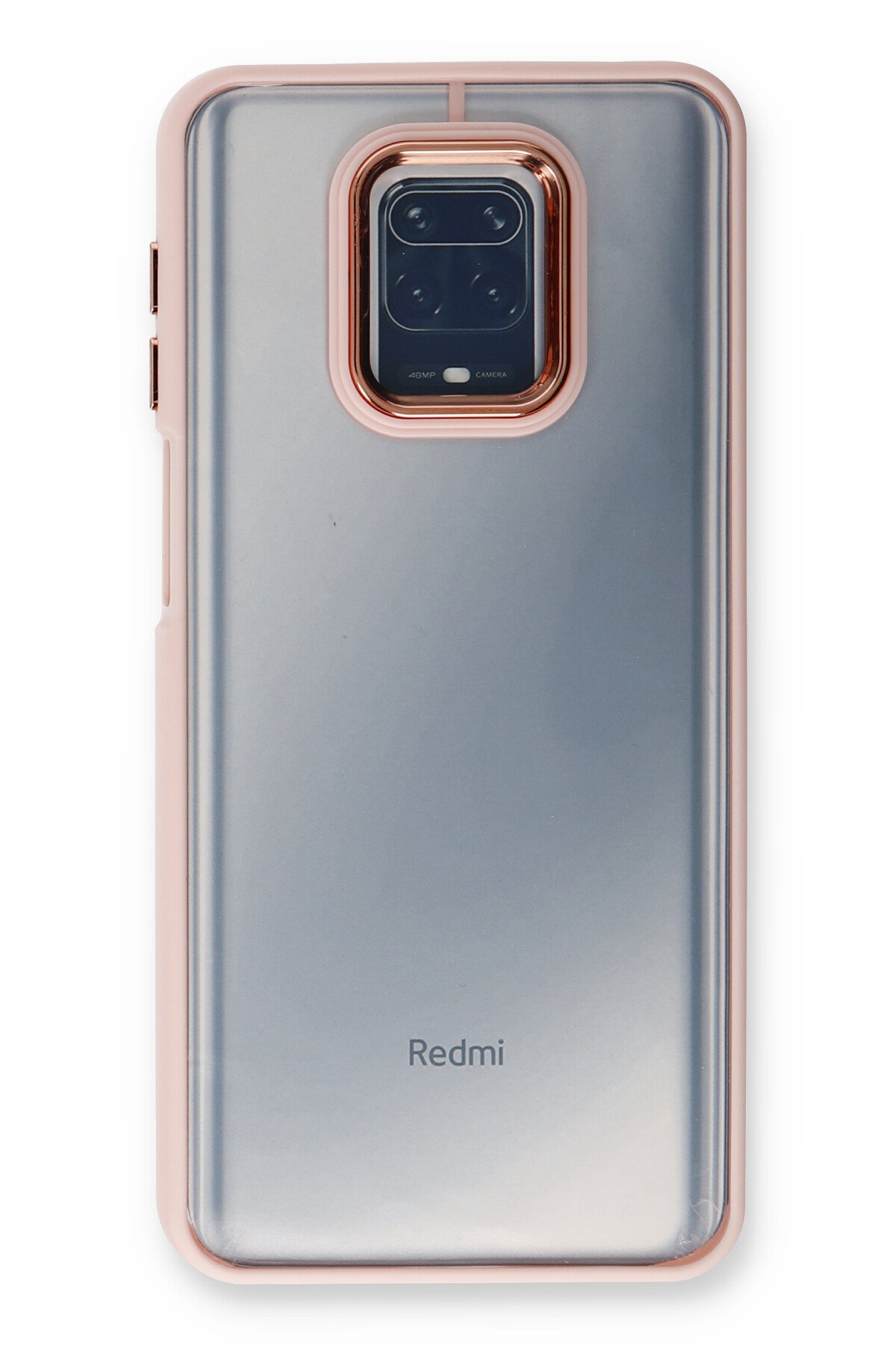 Newface Xiaomi Redmi Note 9 Pro Kılıf Pars Lens Yüzüklü Silikon - Yeşil