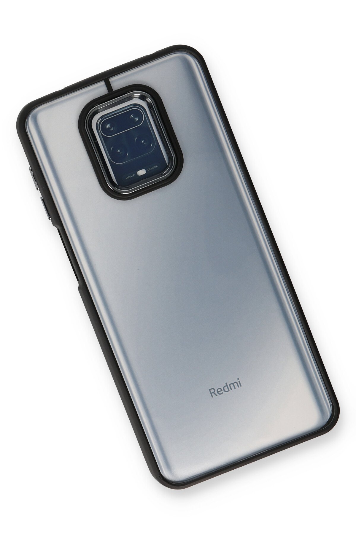 Newface Xiaomi Redmi Note 9 Pro Kılıf Pars Lens Yüzüklü Silikon - Yeşil