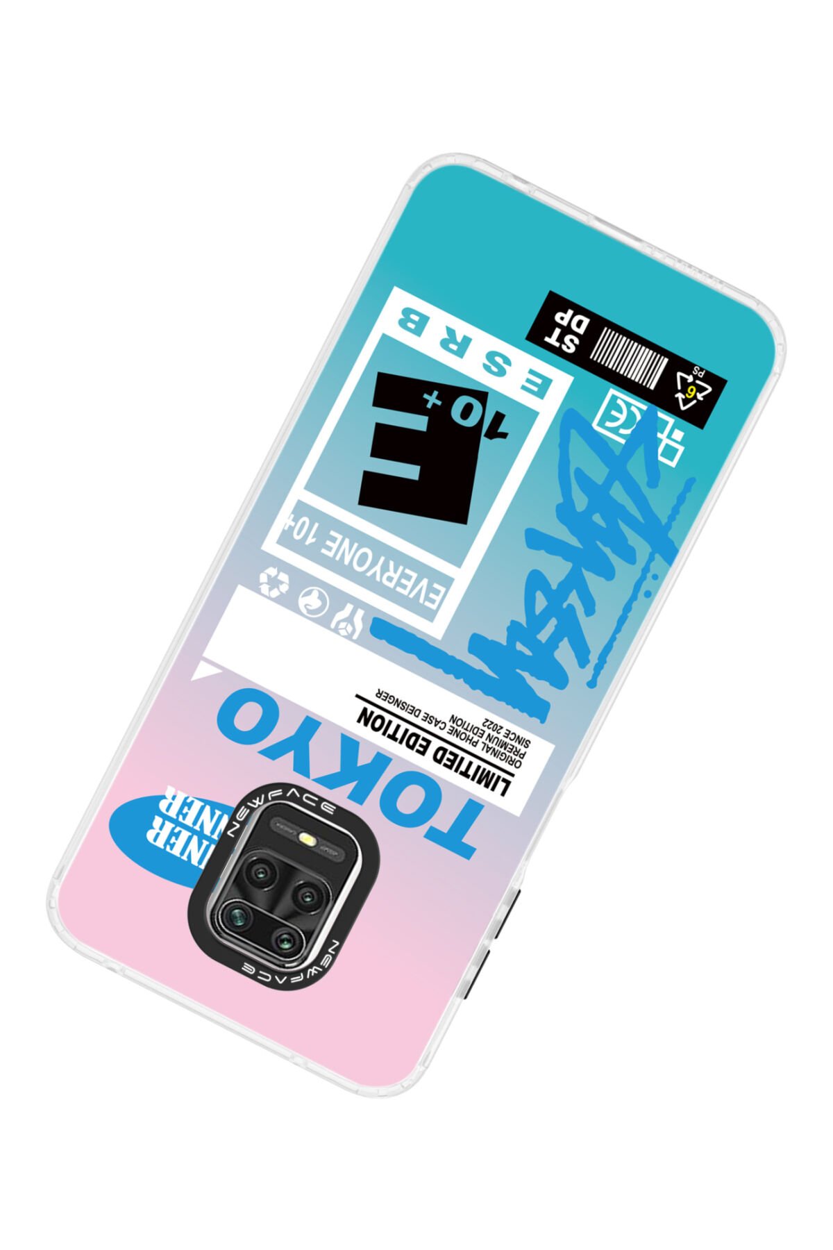 Newface Xiaomi Redmi Note 9 Pro Kılıf Estoril Desenli Kapak - Estoril - 1