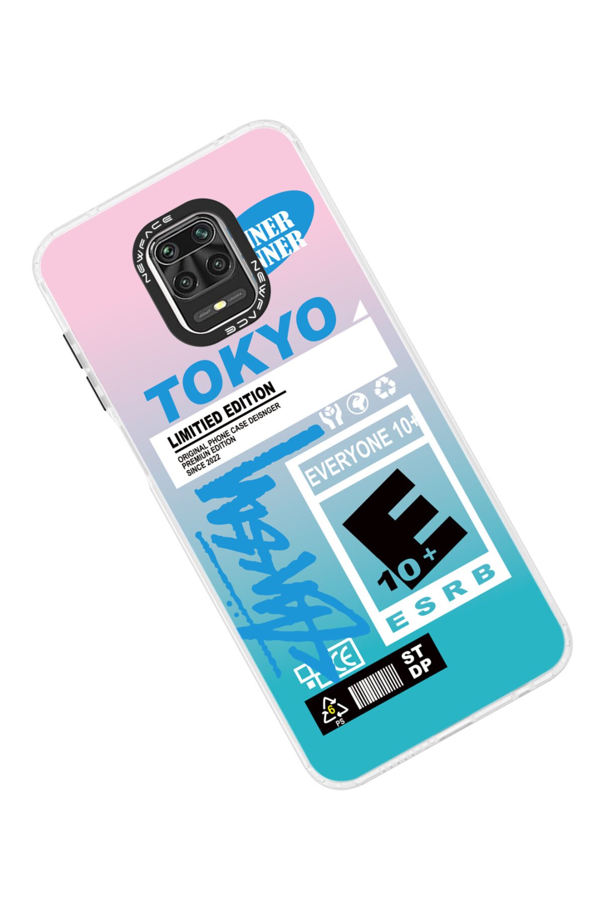 Newface Xiaomi Redmi Note 9 Pro Kılıf Estoril Desenli Kapak - Estoril - 1