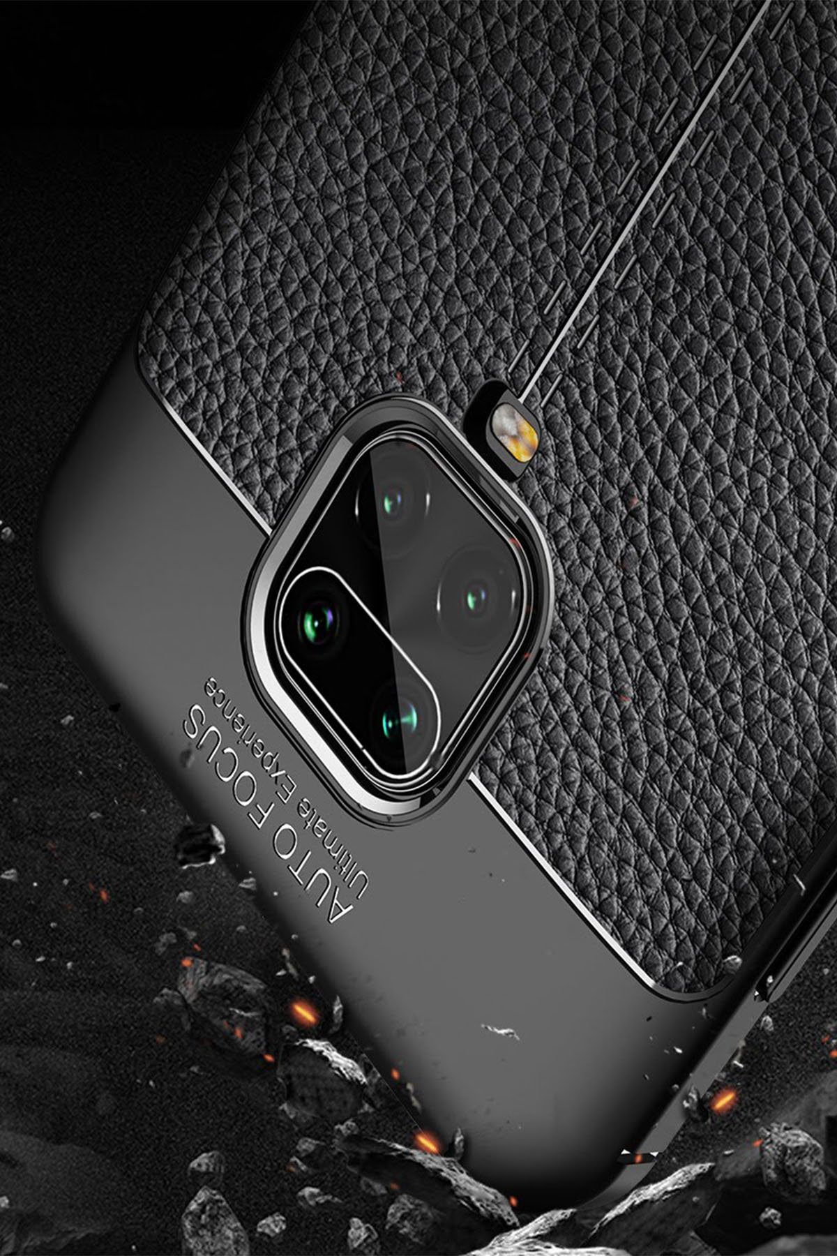 Newface Xiaomi Redmi Note 9 Pro Kılıf Platin Silikon - Lacivert