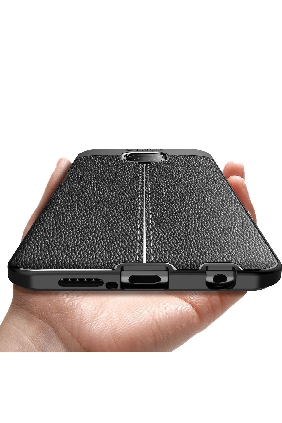 Newface Xiaomi Redmi Note 9 Pro Kılıf Platin Silikon - Lacivert