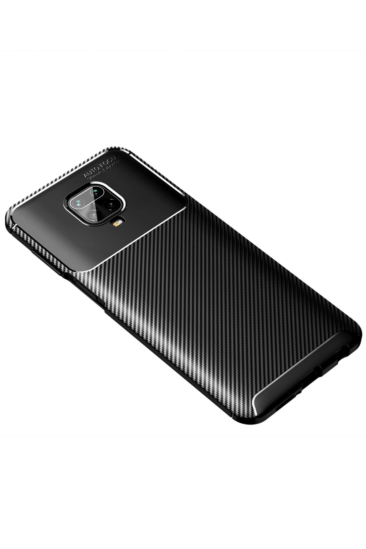 Newface Xiaomi Redmi Note 9 Pro Kılıf Montreal Silikon Kapak - Siyah
