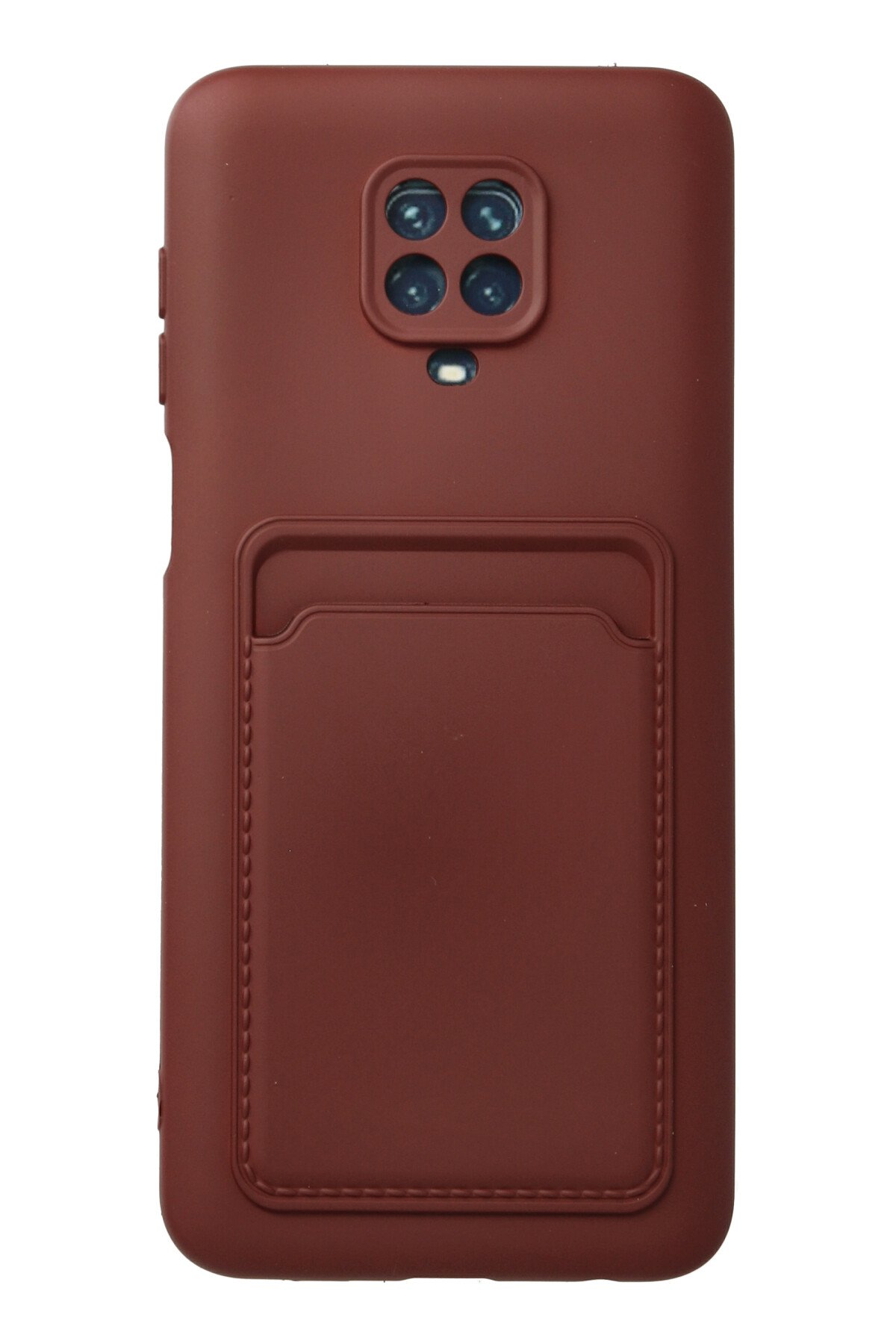 Newface Xiaomi Redmi Note 9 Pro Kılıf Pars Lens Yüzüklü Silikon - Lacivert