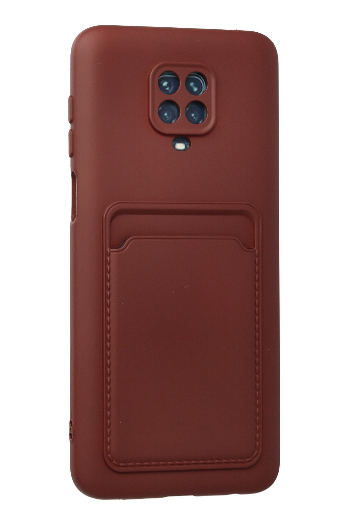 Newface Xiaomi Redmi Note 9 Pro Kılıf Pars Lens Yüzüklü Silikon - Lacivert