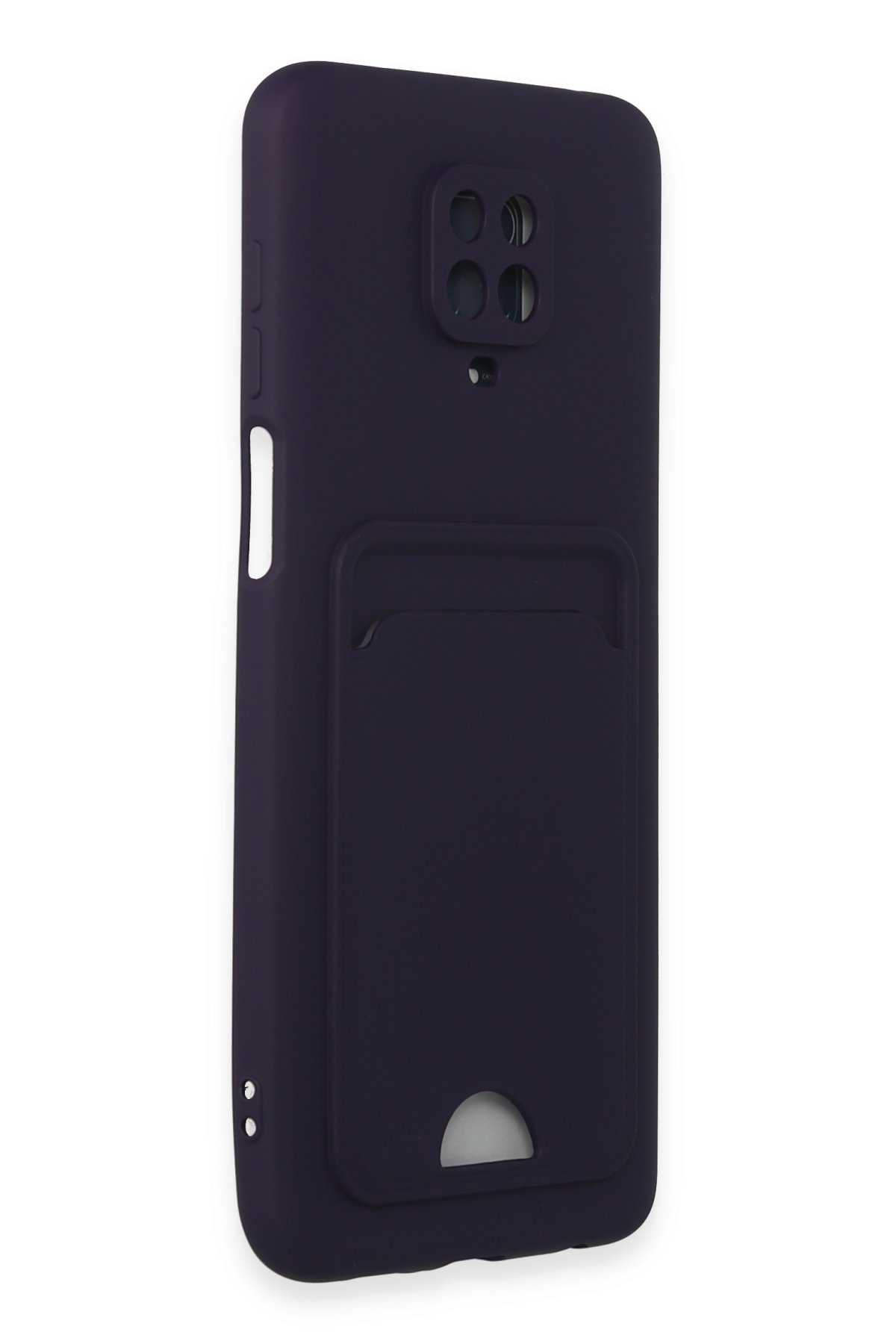 Newface Xiaomi Redmi Note 9 Pro Kılıf Palm Buzlu Kamera Sürgülü Silikon - Lacivert