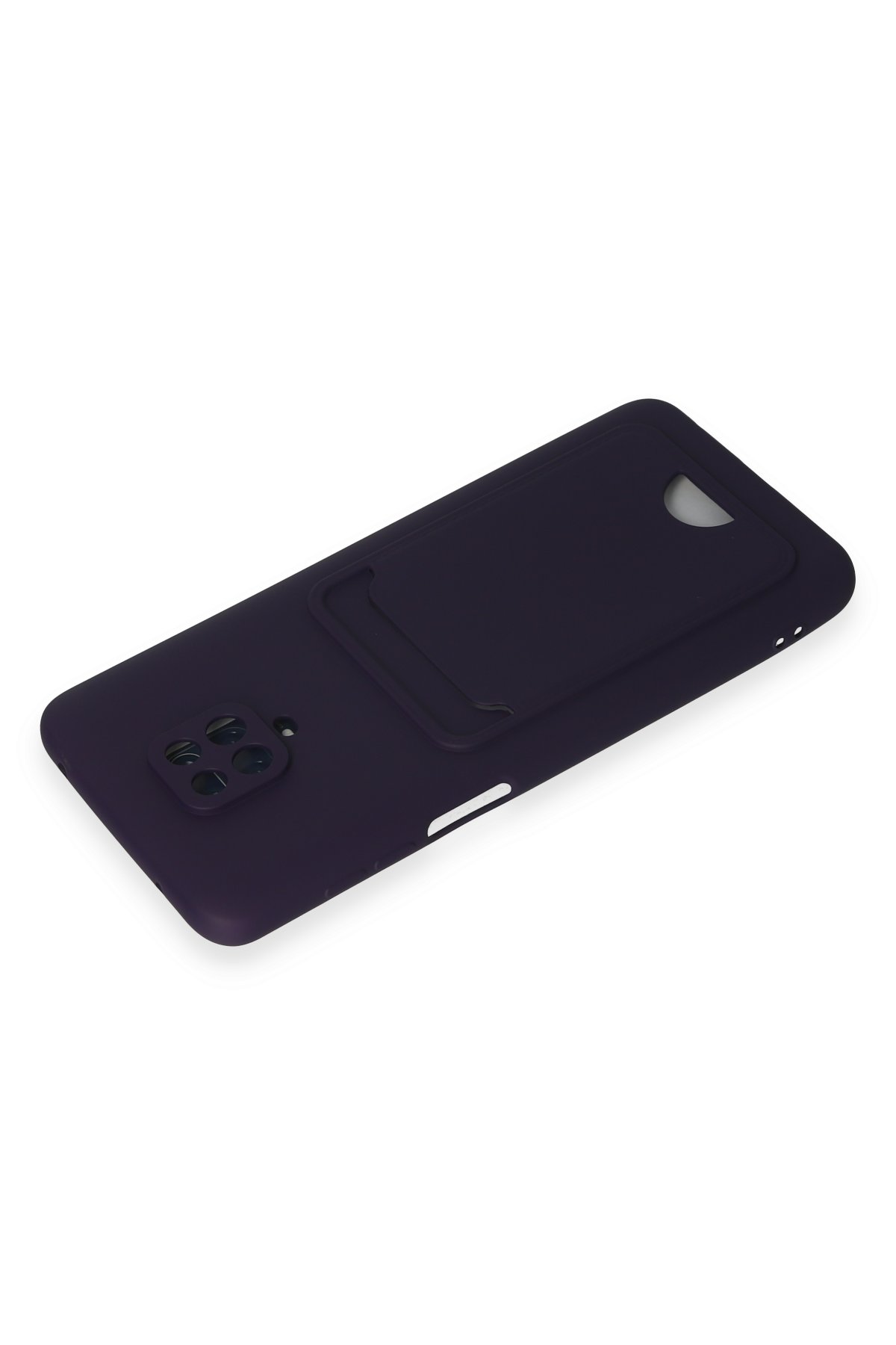 Newface Xiaomi Redmi Note 9 Pro Kılıf Palm Buzlu Kamera Sürgülü Silikon - Lacivert