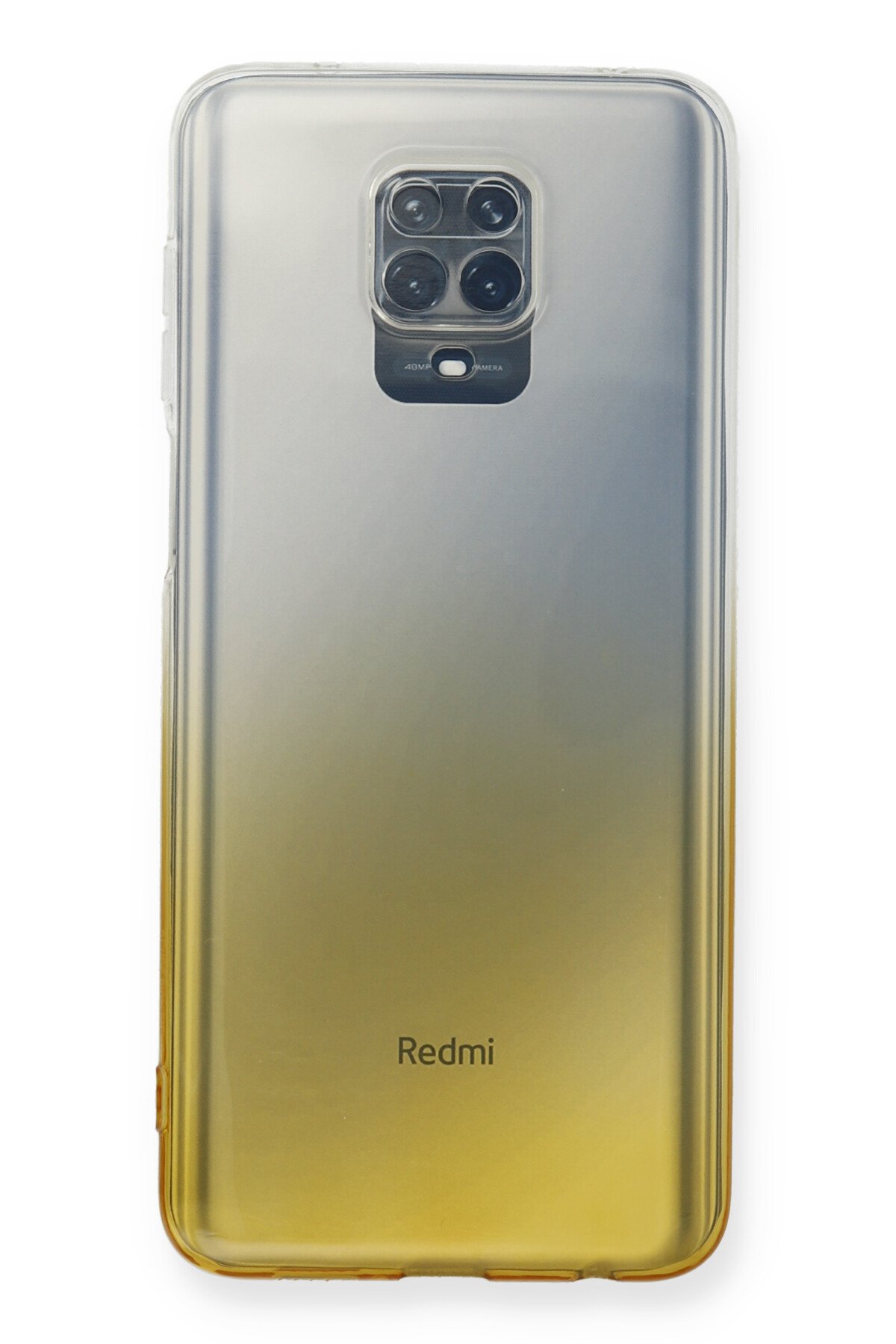Newface Xiaomi Redmi Note 9 Pro Kılıf Razer Lensli Silikon - Yeşil