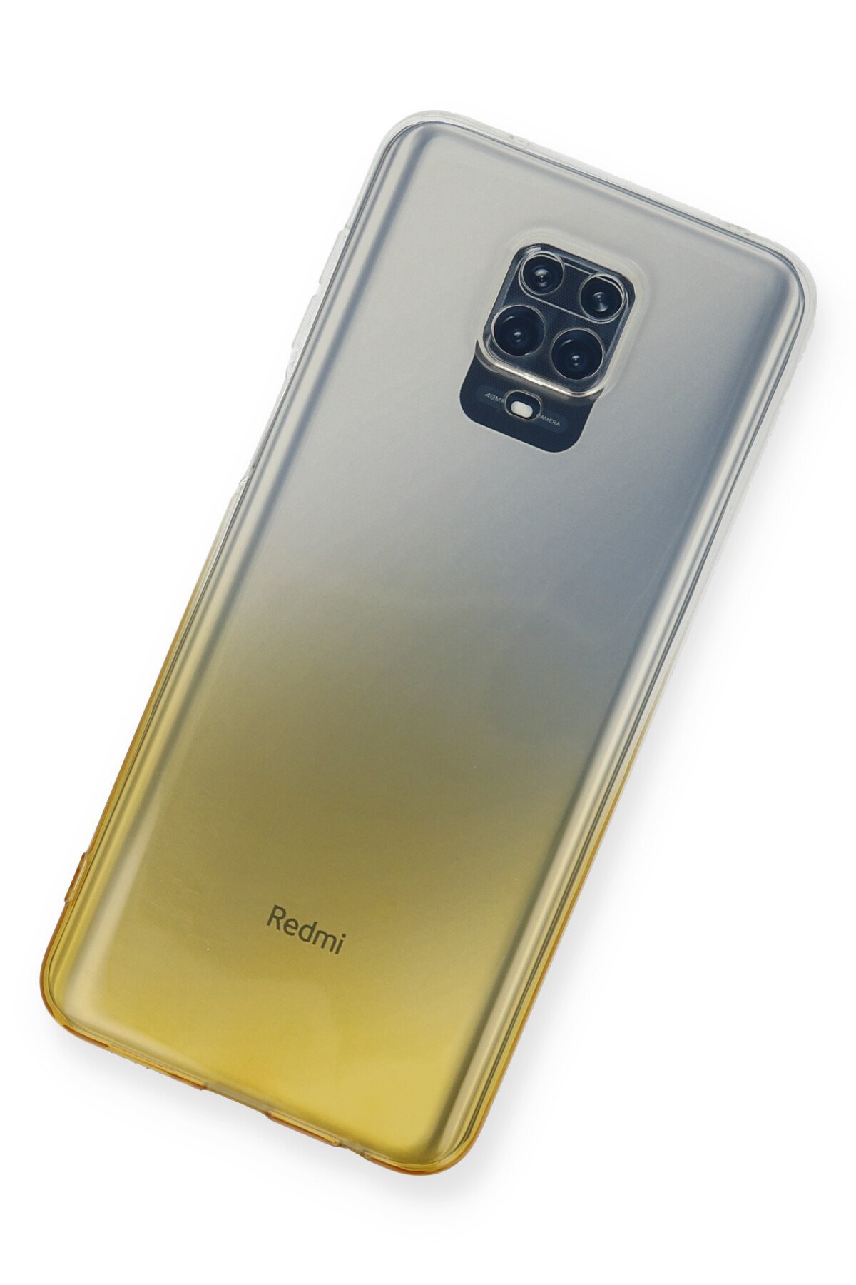 Newface Xiaomi Redmi Note 9 Pro Kılıf Razer Lensli Silikon - Yeşil