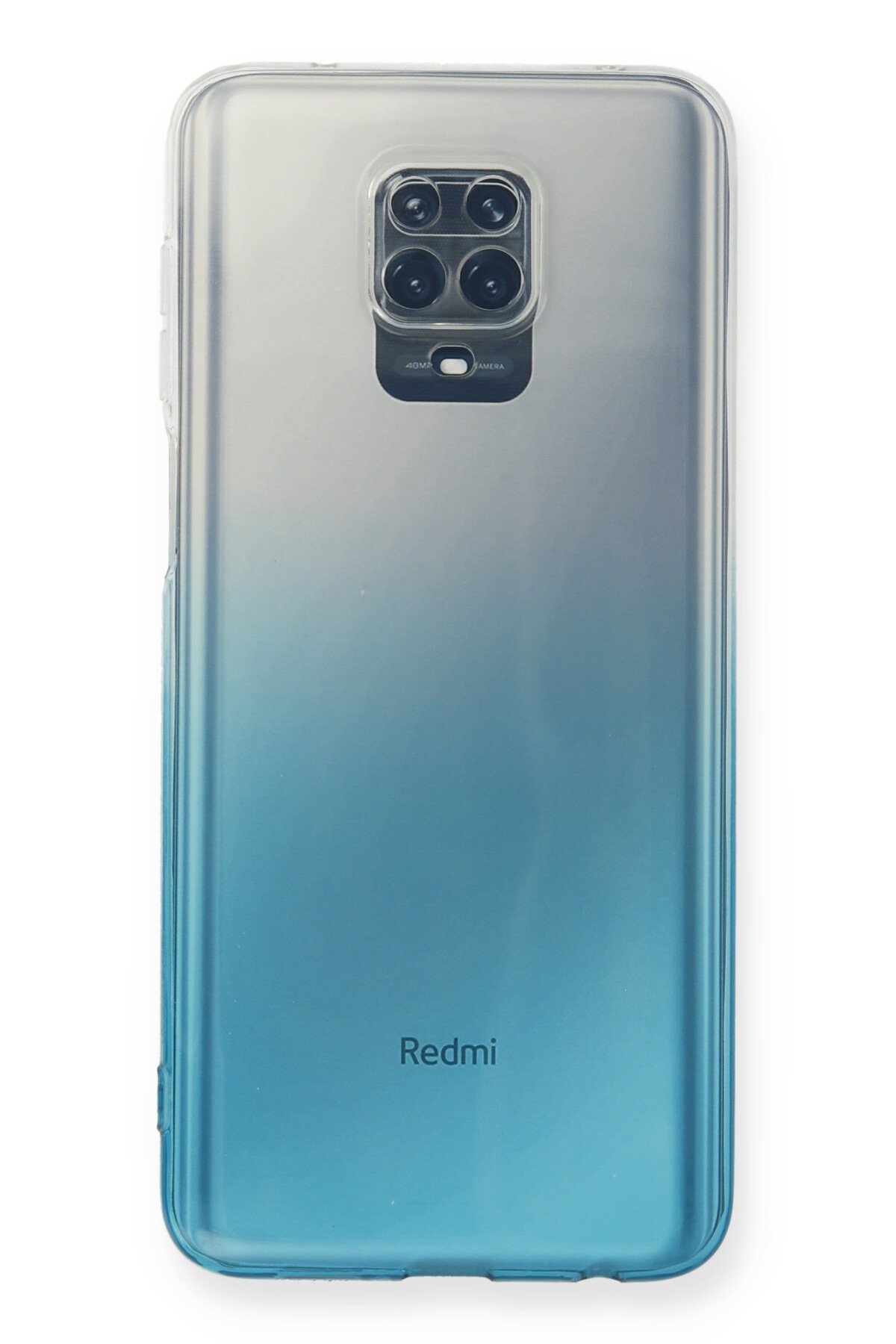 Newface Xiaomi Redmi Note 9S Kılıf Auto Focus Karbon Kapak - Kahverengi