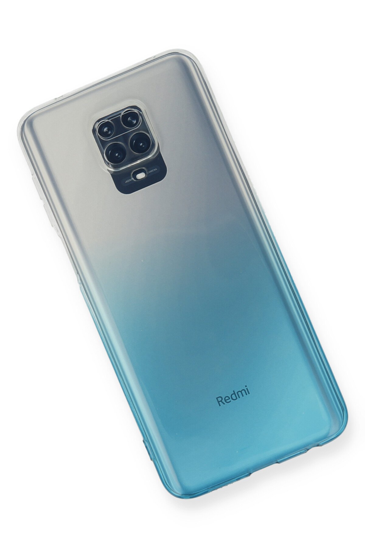 Newface Xiaomi Redmi Note 9S Kılıf Auto Focus Karbon Kapak - Kahverengi