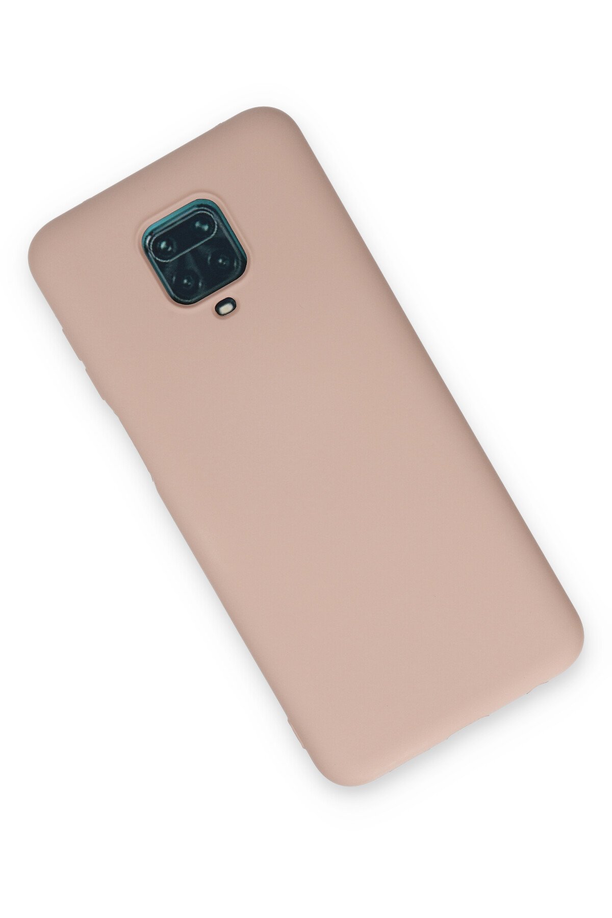Newface Xiaomi Redmi Note 9 Pro Kılıf Palm Buzlu Kamera Sürgülü Silikon - Turkuaz