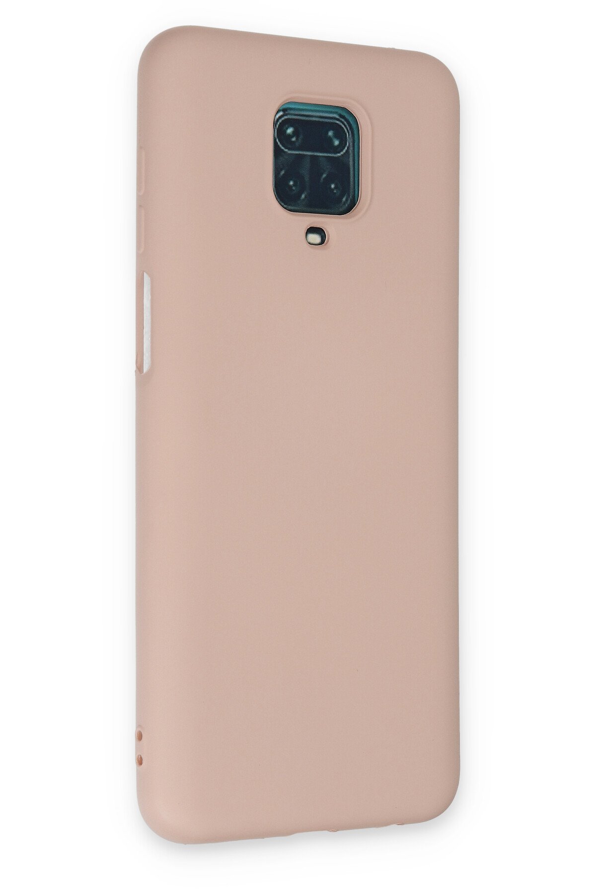 Newface Xiaomi Redmi Note 9 Pro Kılıf Palm Buzlu Kamera Sürgülü Silikon - Turkuaz