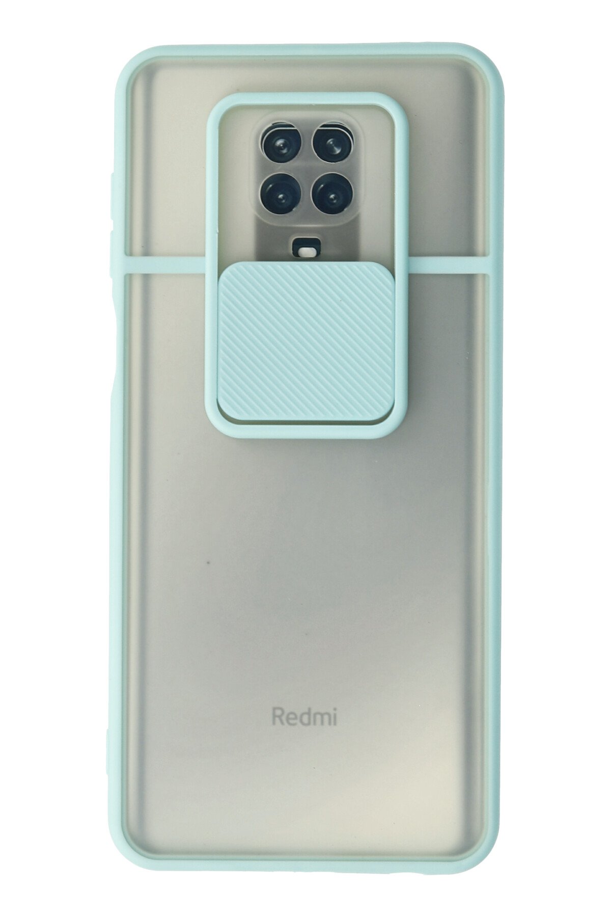 Newface Xiaomi Redmi Note 9 Pro Kılıf Platin Kamera Koruma Silikon - Sarı