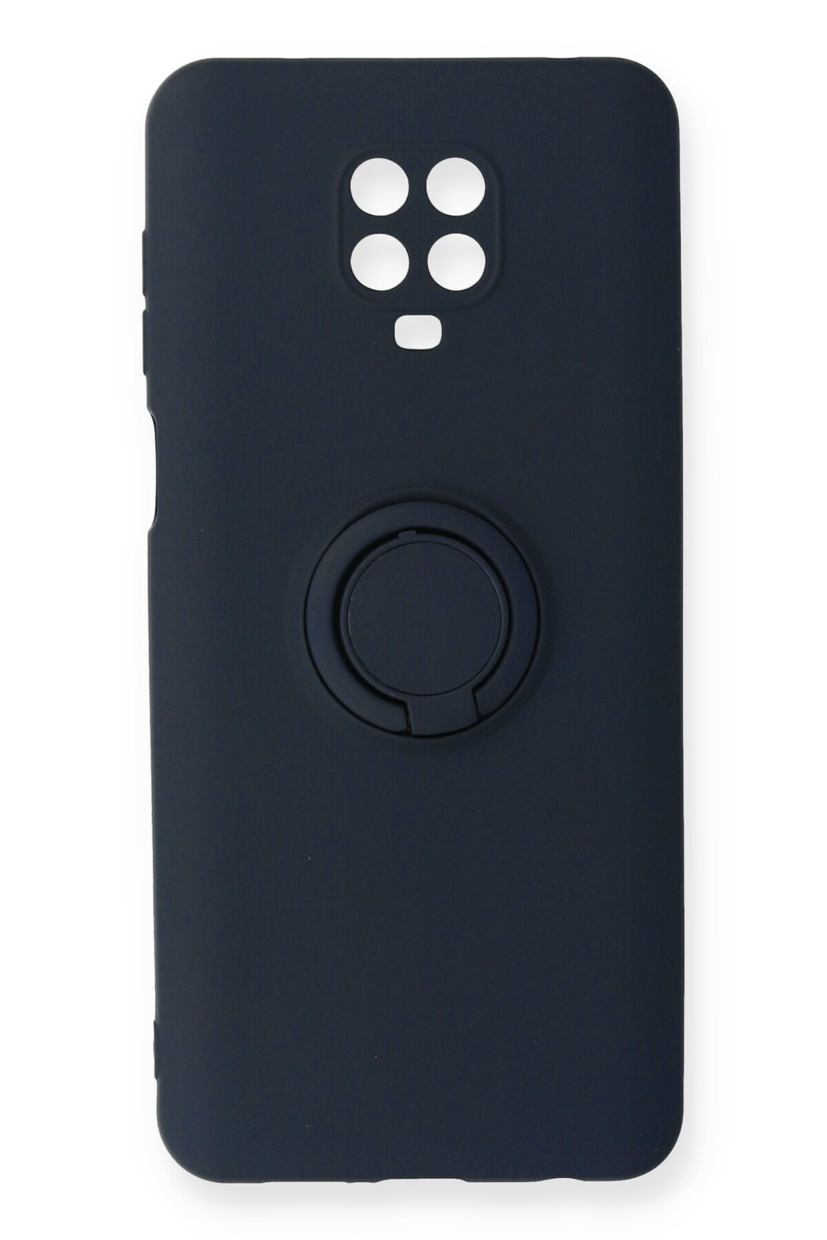 Newface Xiaomi Redmi Note 9 Pro Kılıf Volet Silikon - Siyah