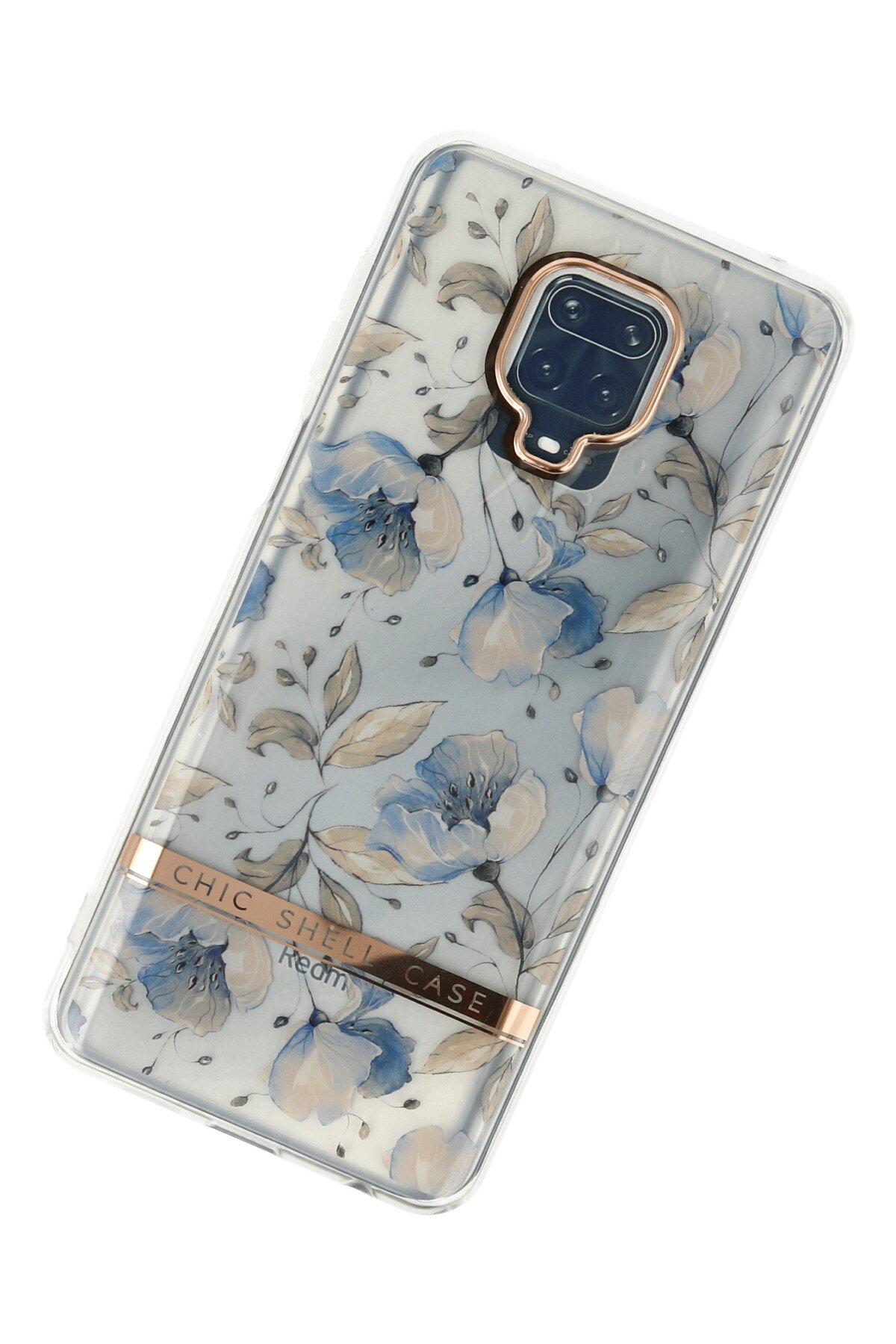 Newface Xiaomi Redmi Note 9S Kılıf Montreal Silikon Kapak - Lacivert