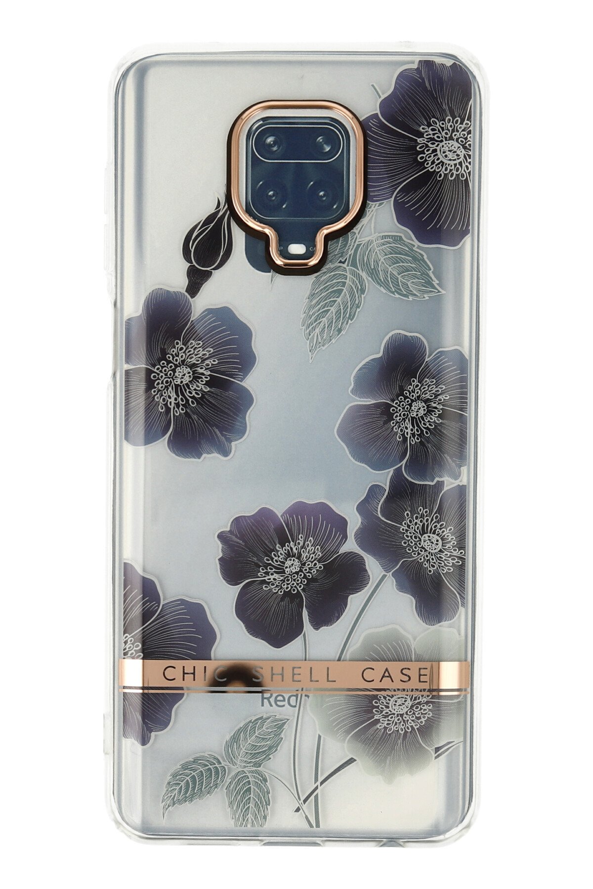 Newface Xiaomi Redmi Note 9S Kılıf Palm Buzlu Kamera Sürgülü Silikon - Turkuaz