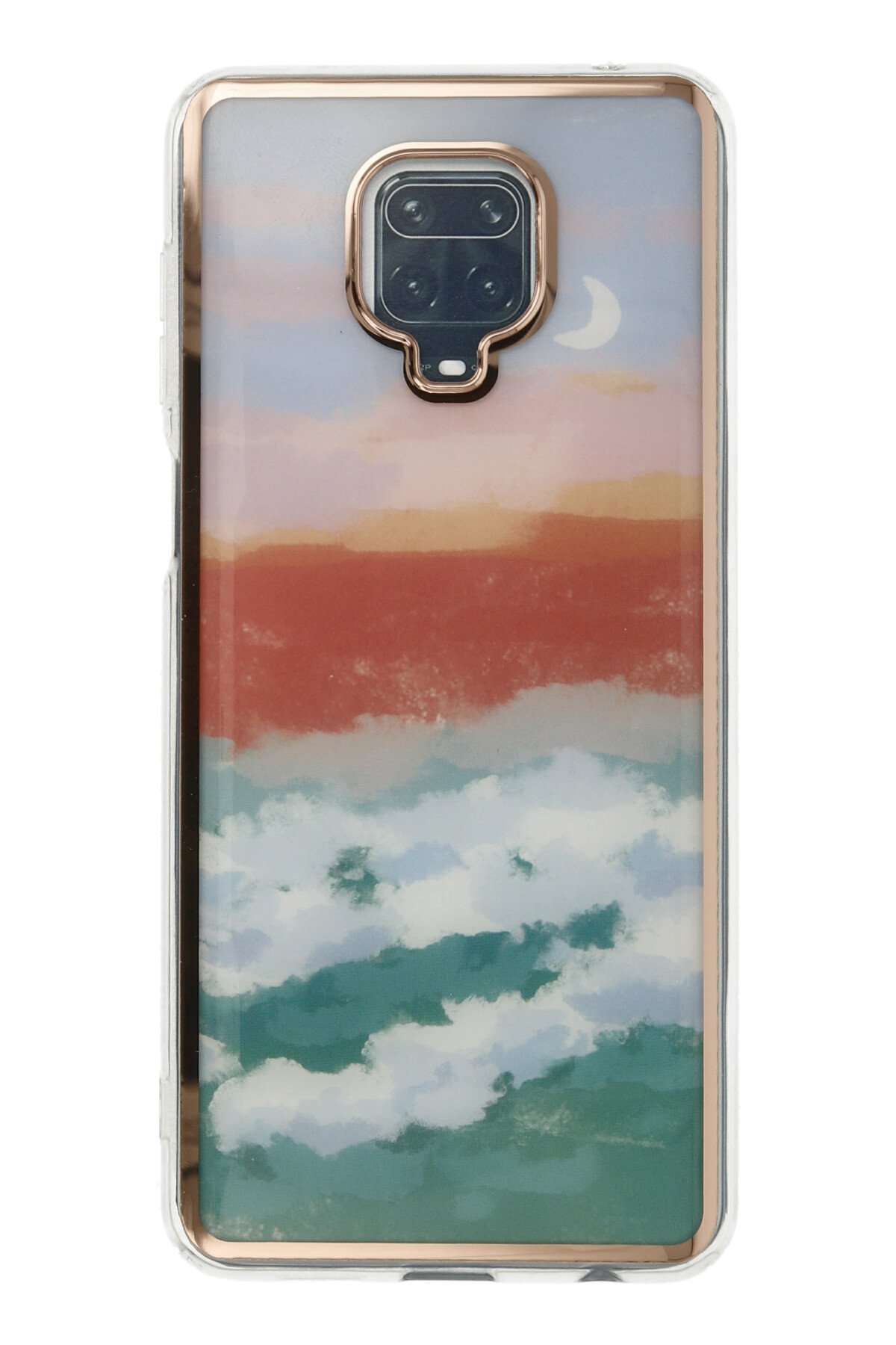 Newface Xiaomi Redmi Note 9S Kılıf Montreal Silikon Kapak - Siyah