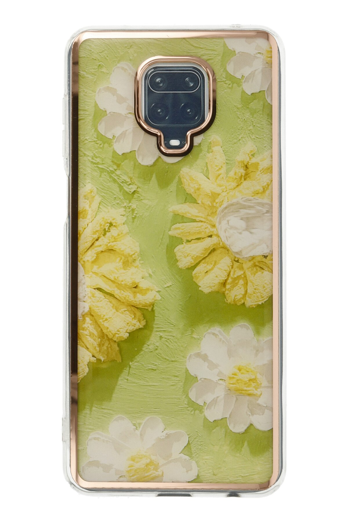 Newface Xiaomi Redmi Note 9S Kılıf Montreal Silikon Kapak - Gri