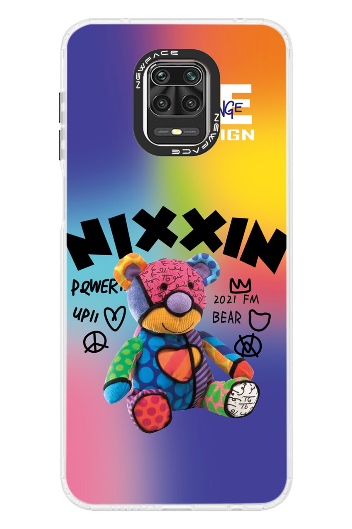 Newface Xiaomi Redmi Note 9S Kılıf Nano içi Kadife Silikon - Kırmızı