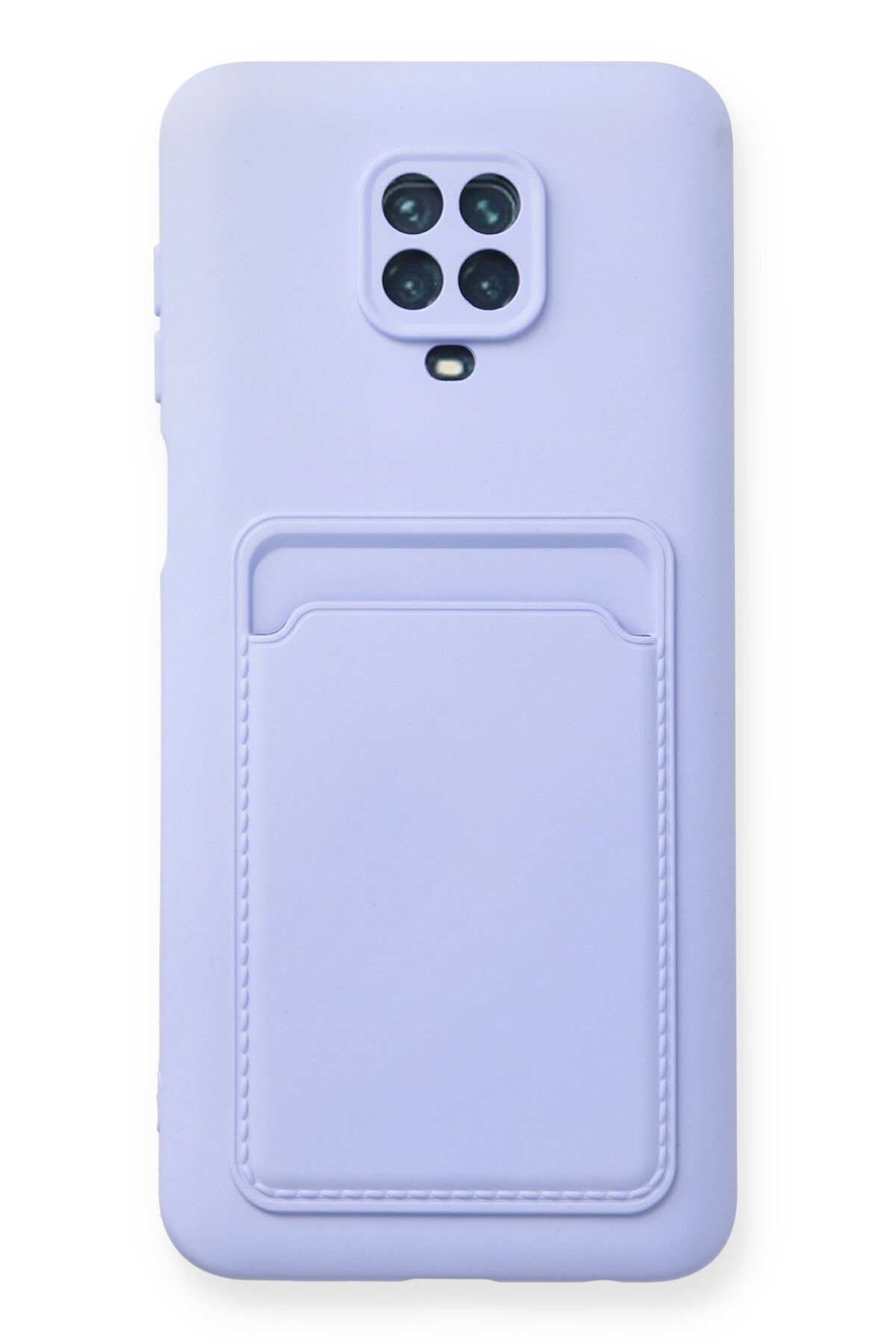 Newface Xiaomi Redmi Note 9S Kılıf Zuma Kartvizitli Yüzüklü Silikon - Siyah