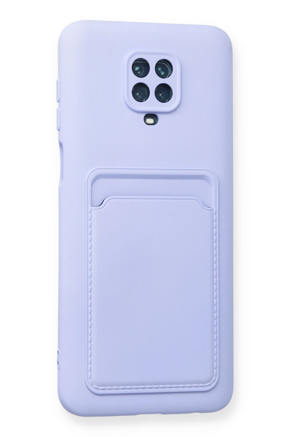 Newface Xiaomi Redmi Note 9S Kılıf Zuma Kartvizitli Yüzüklü Silikon - Siyah