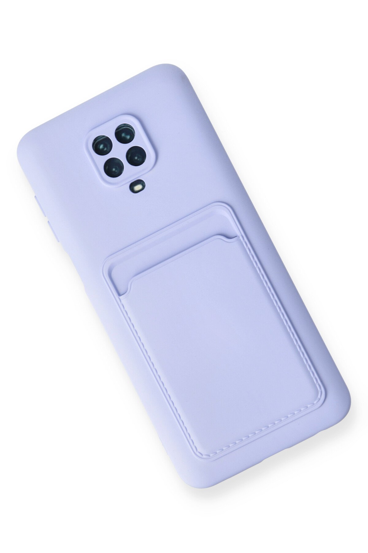 Newface Xiaomi Redmi Note 9S Kılıf Zuma Kartvizitli Yüzüklü Silikon - Siyah