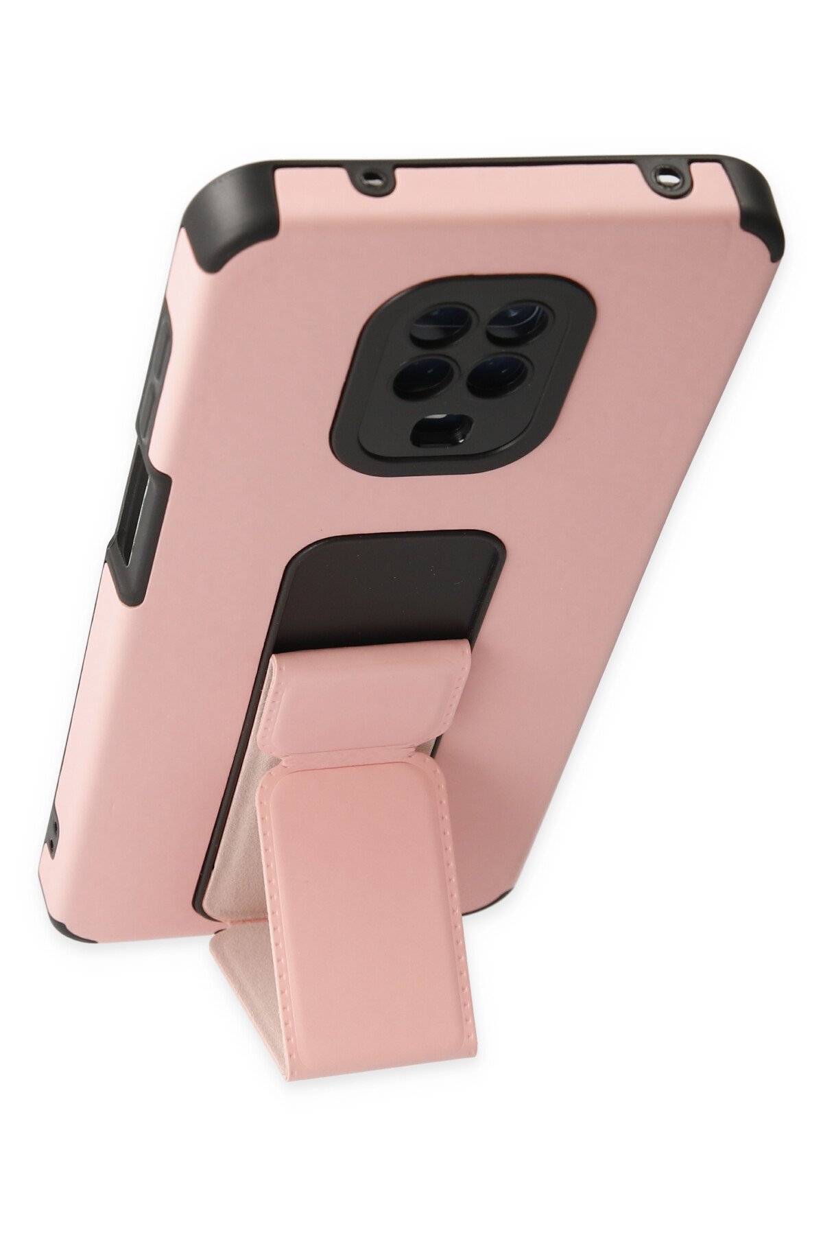 Newface Xiaomi Redmi Note 9S Kılıf Esila Silikon - Kırmızı