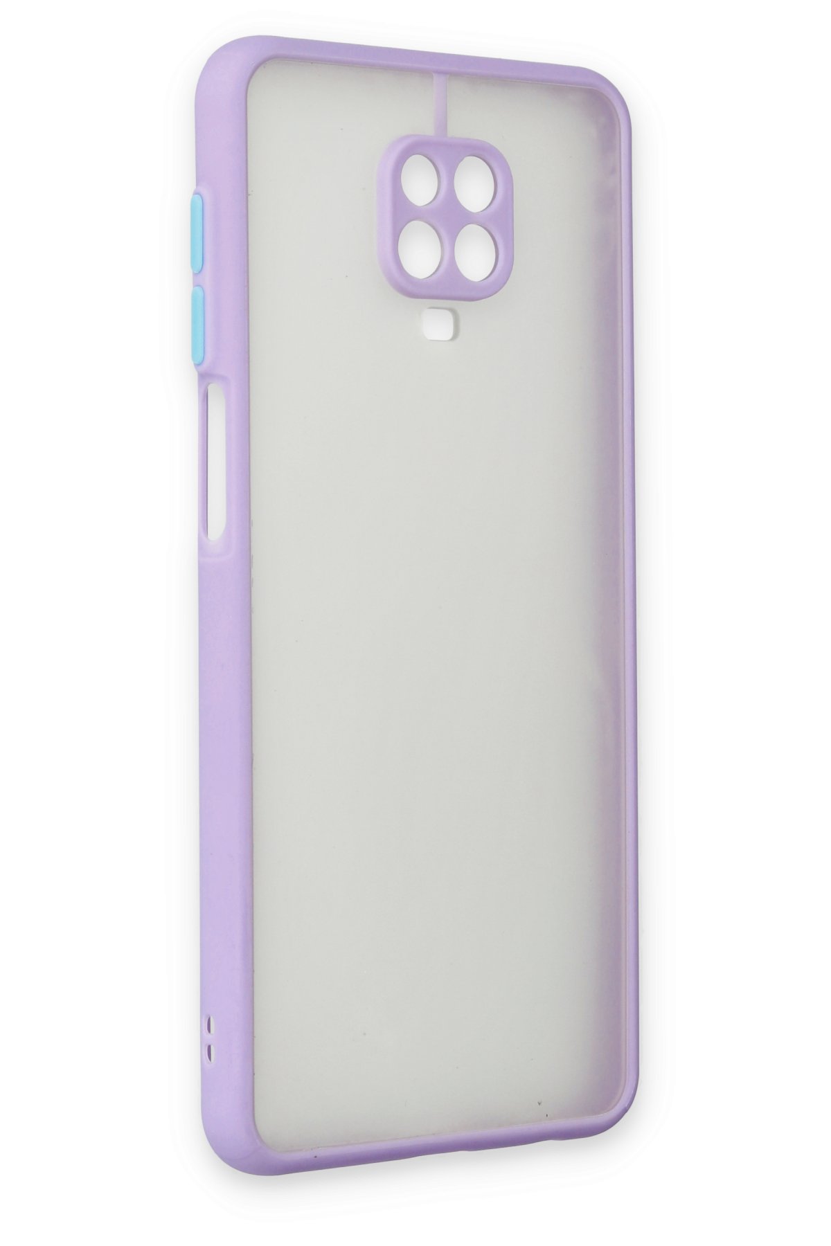 Newface Xiaomi Redmi Note 9S Kılıf Nano içi Kadife Silikon - Pudra