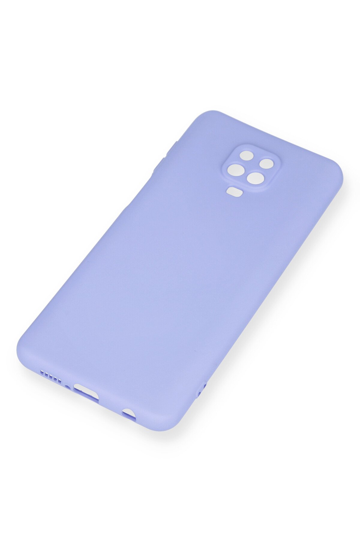 Newface Xiaomi Redmi Note 9S Kılıf Volet Silikon - Mavi