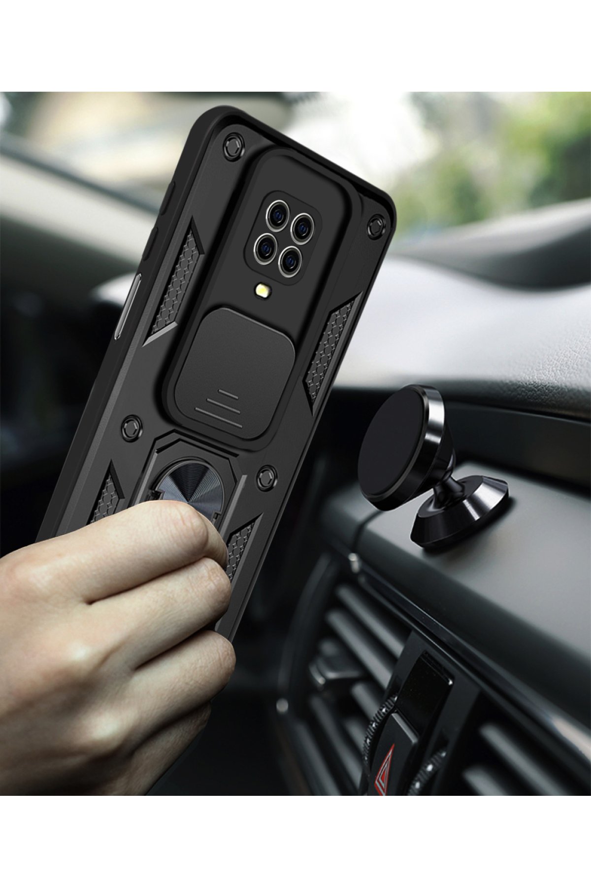 Newface Xiaomi Redmi Note 9S Kılıf Mirror Desenli Kapak - Mirror - 9