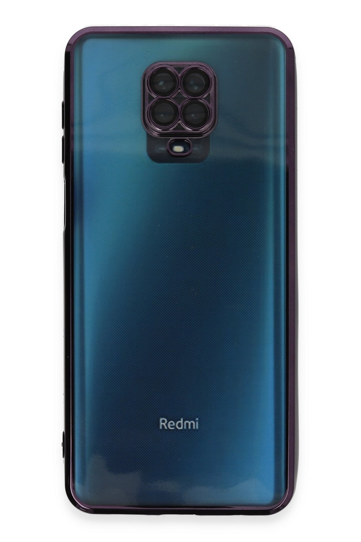 Newface Xiaomi Redmi Note 9S Kılıf Montreal Silikon Kapak - Lacivert
