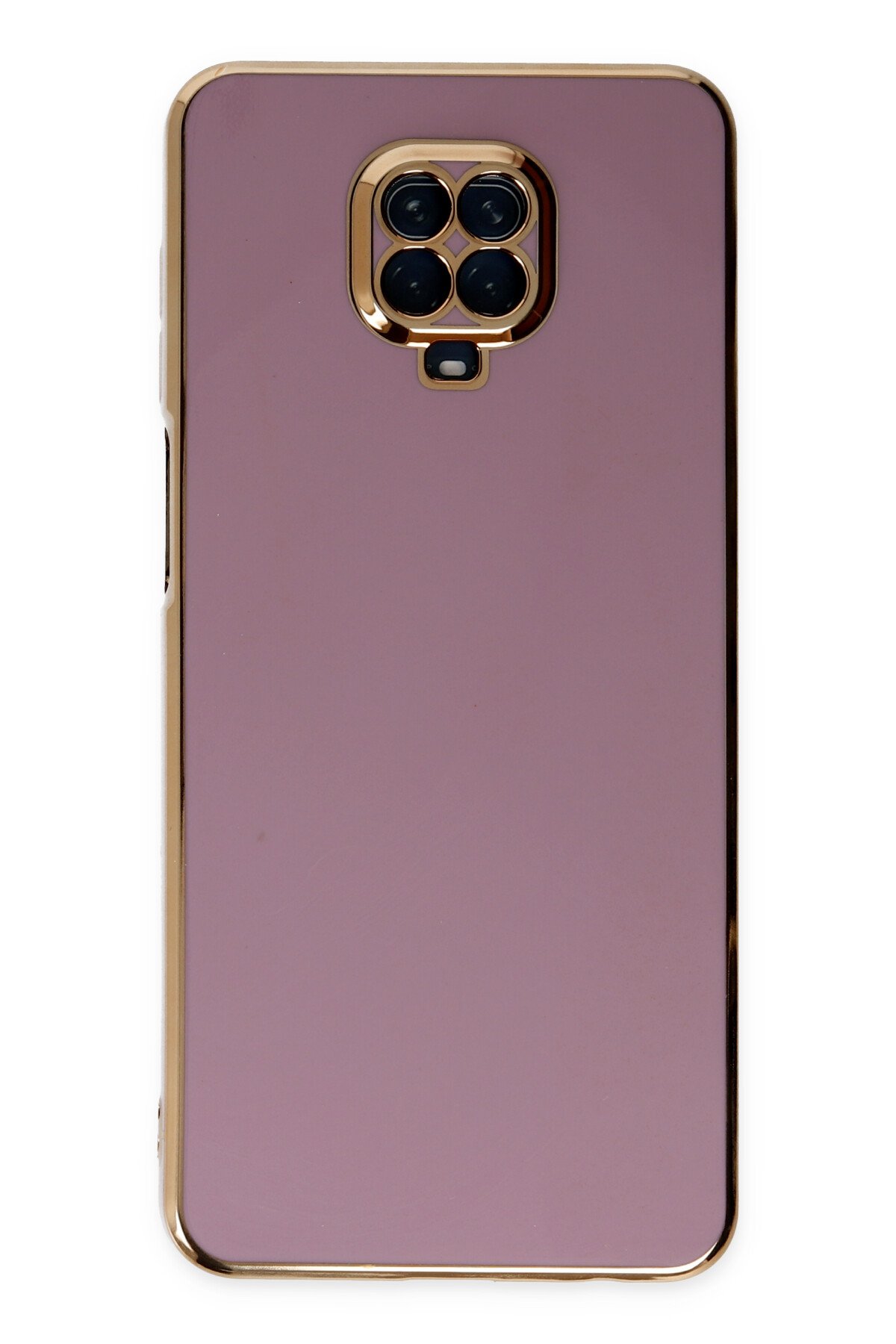 Newface Xiaomi Redmi Note 9S Kılıf Volet Silikon - Kırmızı