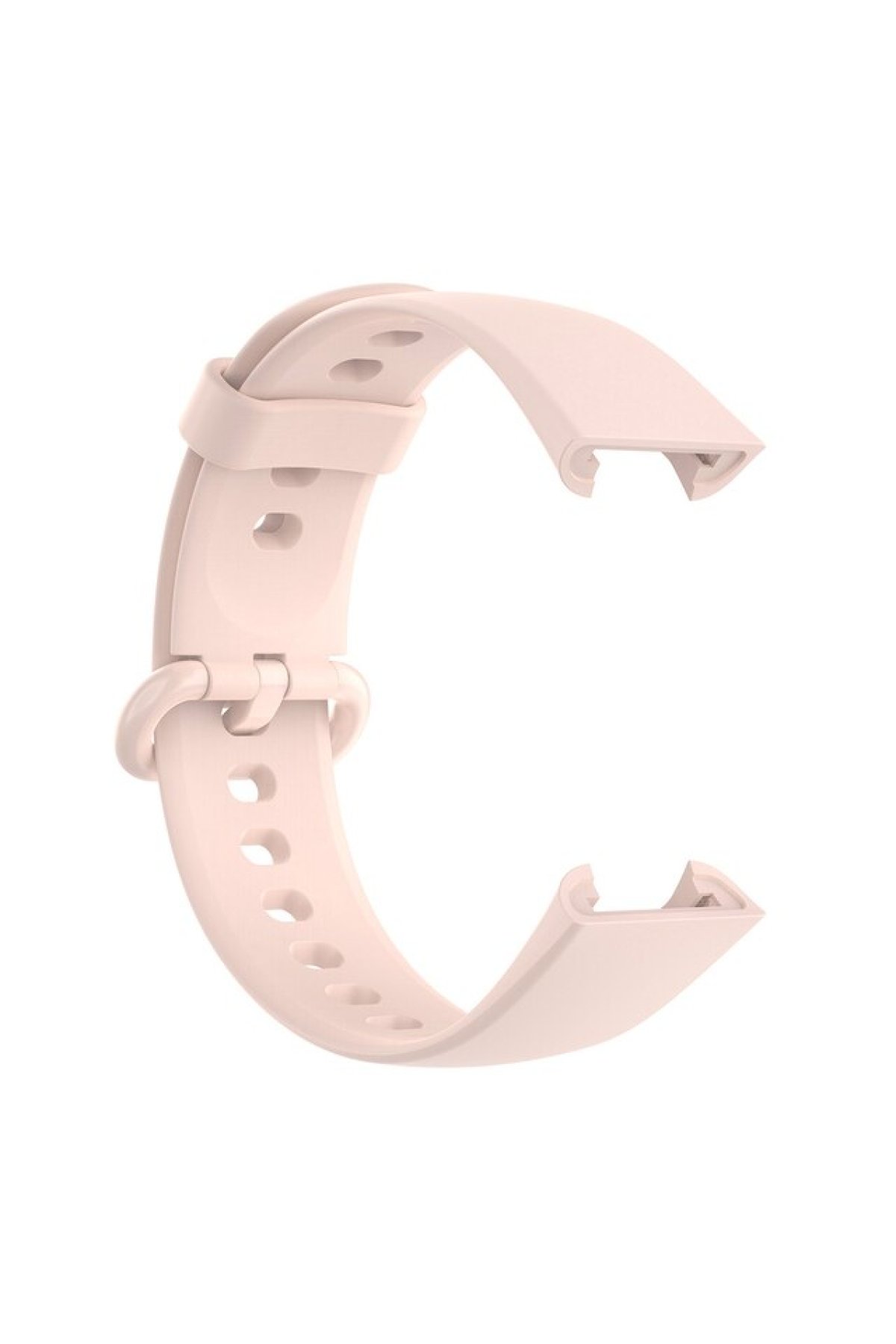 Newface Xiaomi Redmi Watch 2 Lite Spor Delikli Kordon - Kırmızı-Beyaz