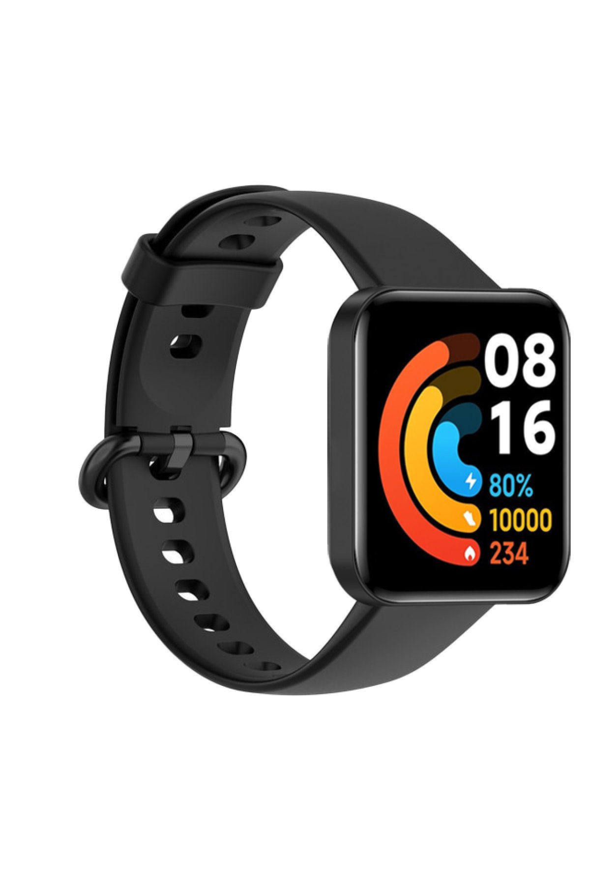 Newface Xiaomi Redmi Watch 2 Lite Spor Delikli Kordon - Lacivert-Beyaz
