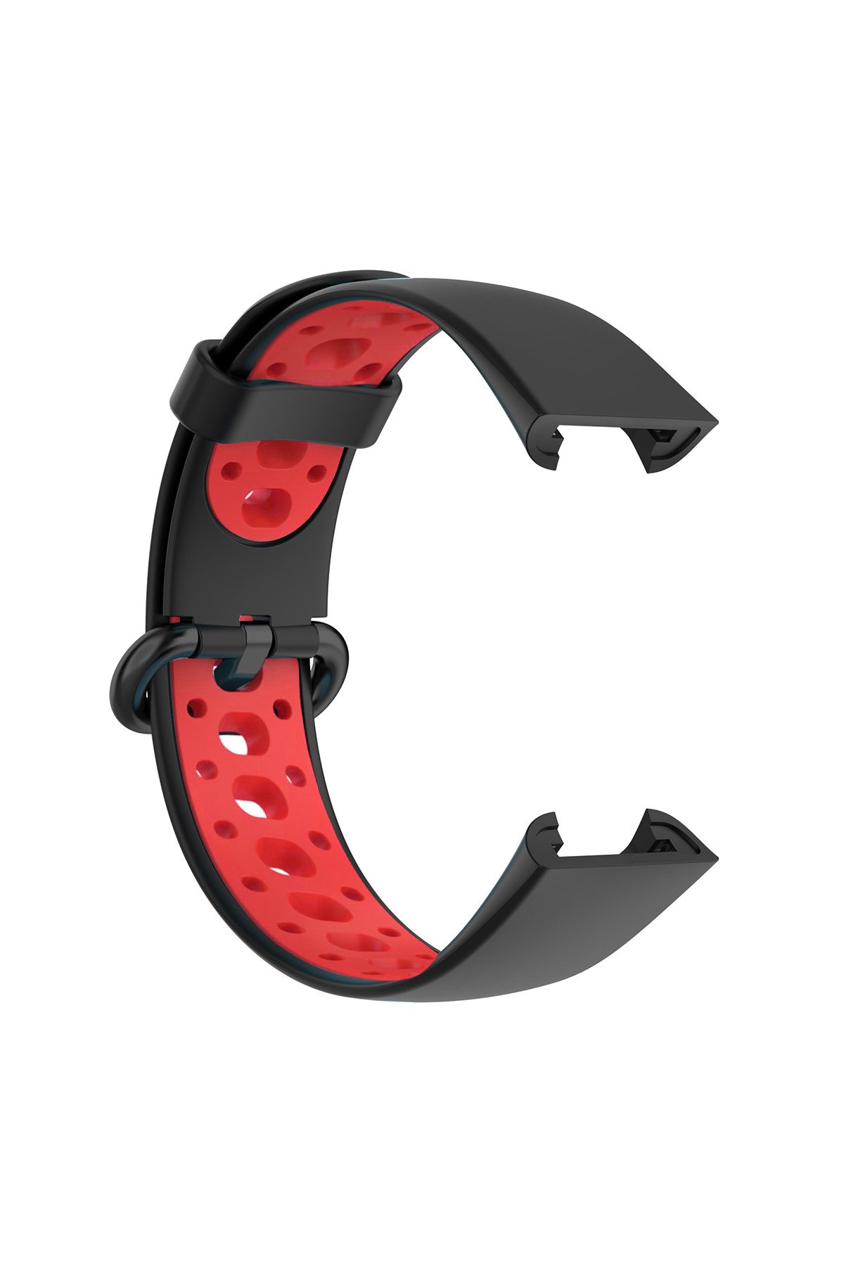 Newface Xiaomi Redmi Watch 2 Lite Spor Delikli Kordon - Lacivert-Beyaz