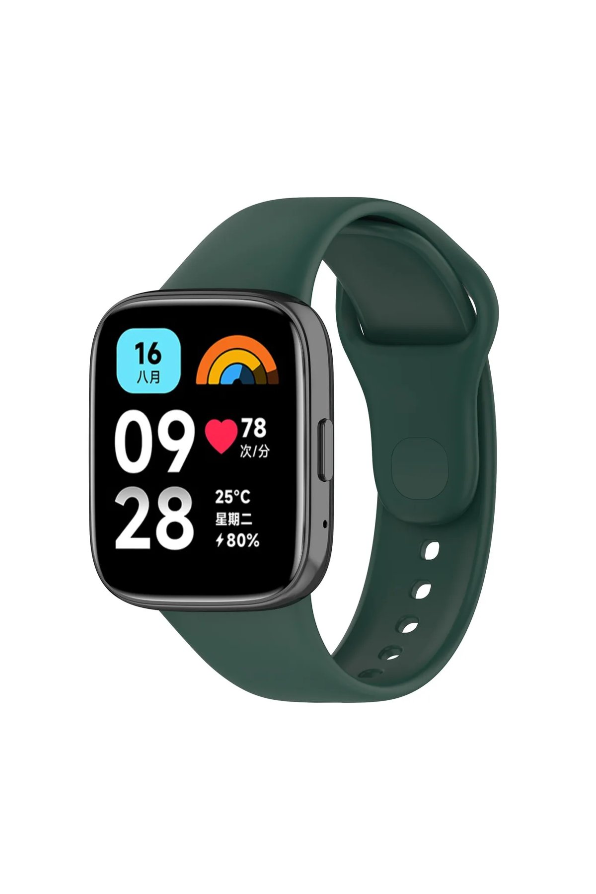 Newface Xiaomi Redmi Watch 3 Active Klasik Kordon - Kırmızı