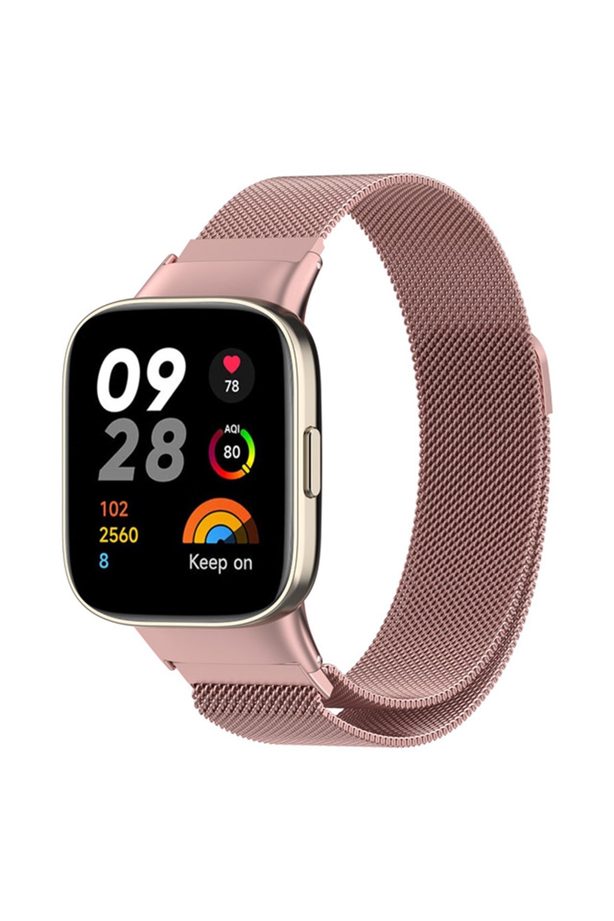 Newface Xiaomi Redmi Watch 3 Metal Mıknatıslı Kordon - Siyah