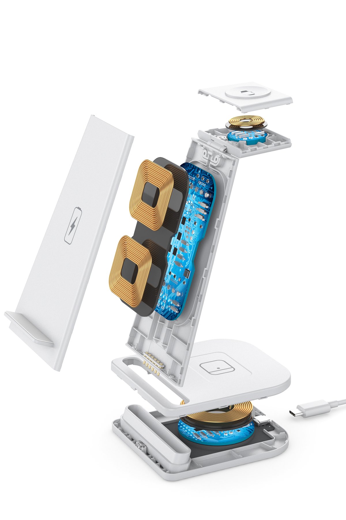 Newface Kickstand Karakterli Magsafe Stand - Desen 3