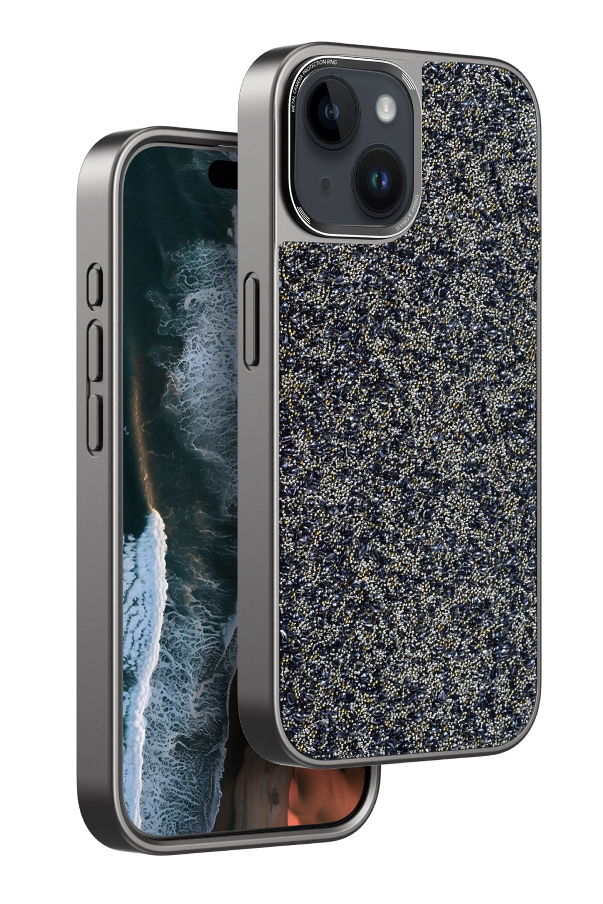 Onegif iPhone 14 Gem Kapak - Titan Gri