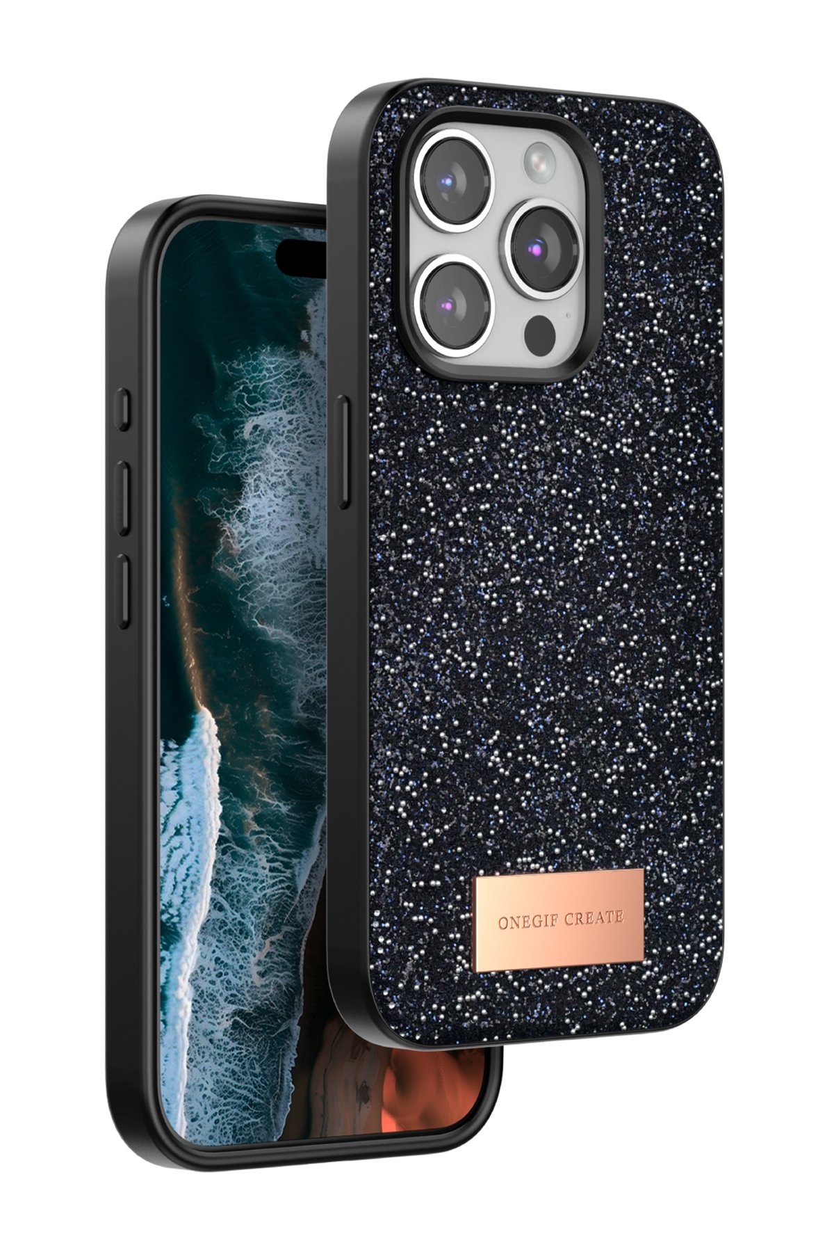 Onegif iPhone 14 Pro Gem Kapak - Siyah