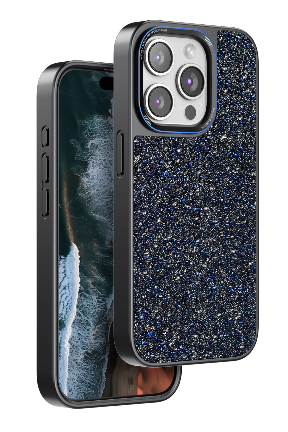 Onegif iPhone 15 Pro Max Flower Series Magsafe Kapak - Pembe