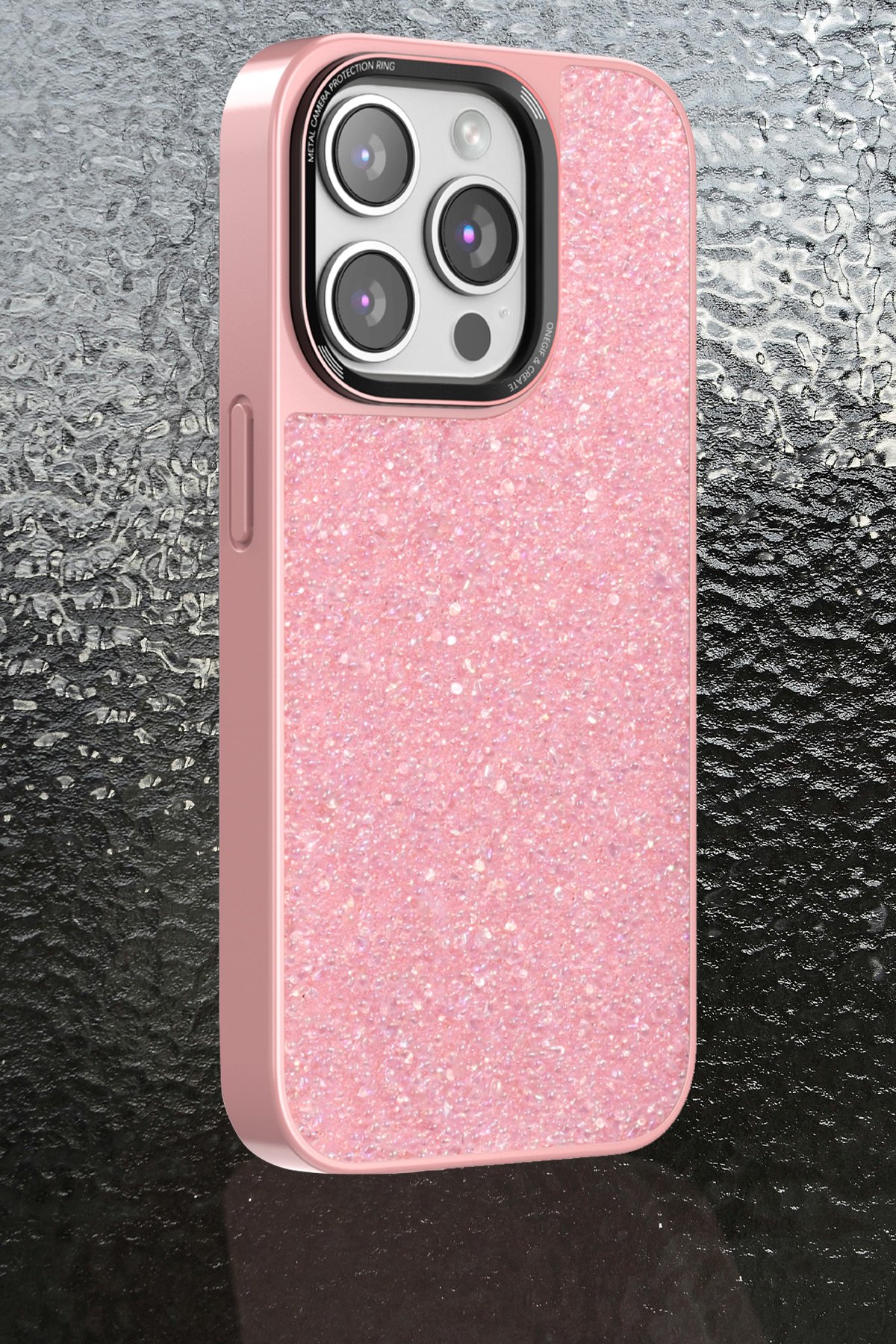 Onegif iPhone 15 Pro Max Gem Kapak - Pembe