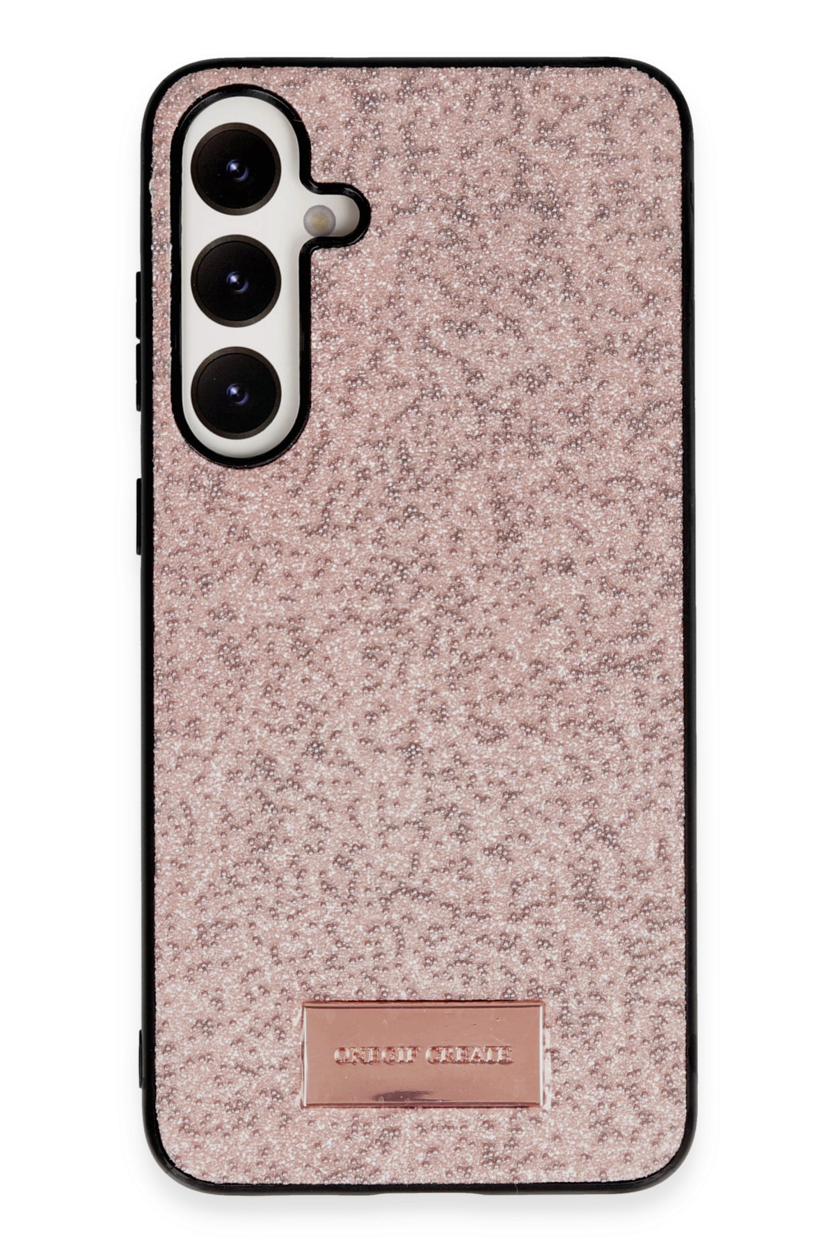 Onegif Samsung Galaxy S23 Bright Simli Kapak - Gold